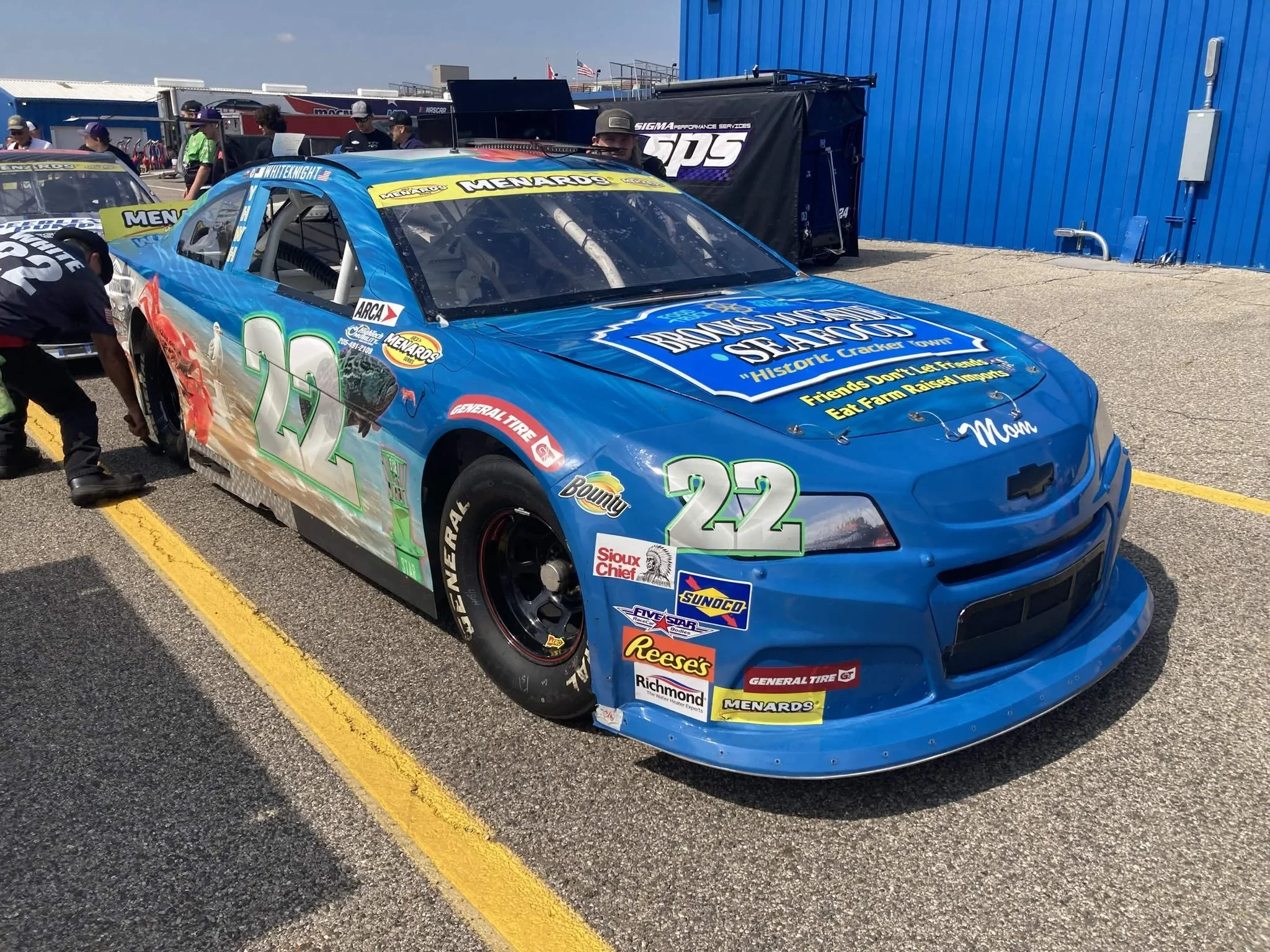 ARCA: Nick White's first official start ends early with transmission issues