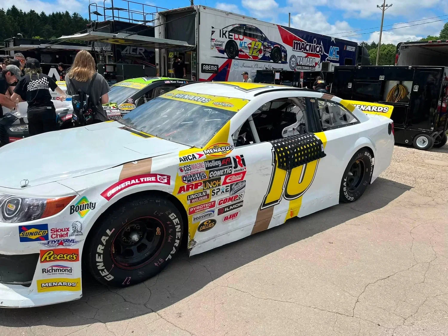ARCA: John Clagett and Andy Hillenburg reunite at Berlin after twenty years