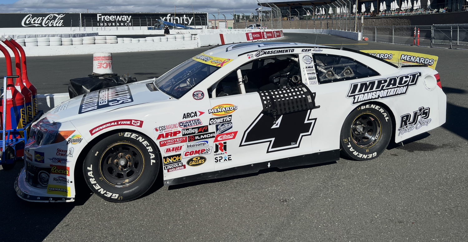 ARCA WEST: Eric Nascimento one of several drivers hit by mechanical woes at Sonoma