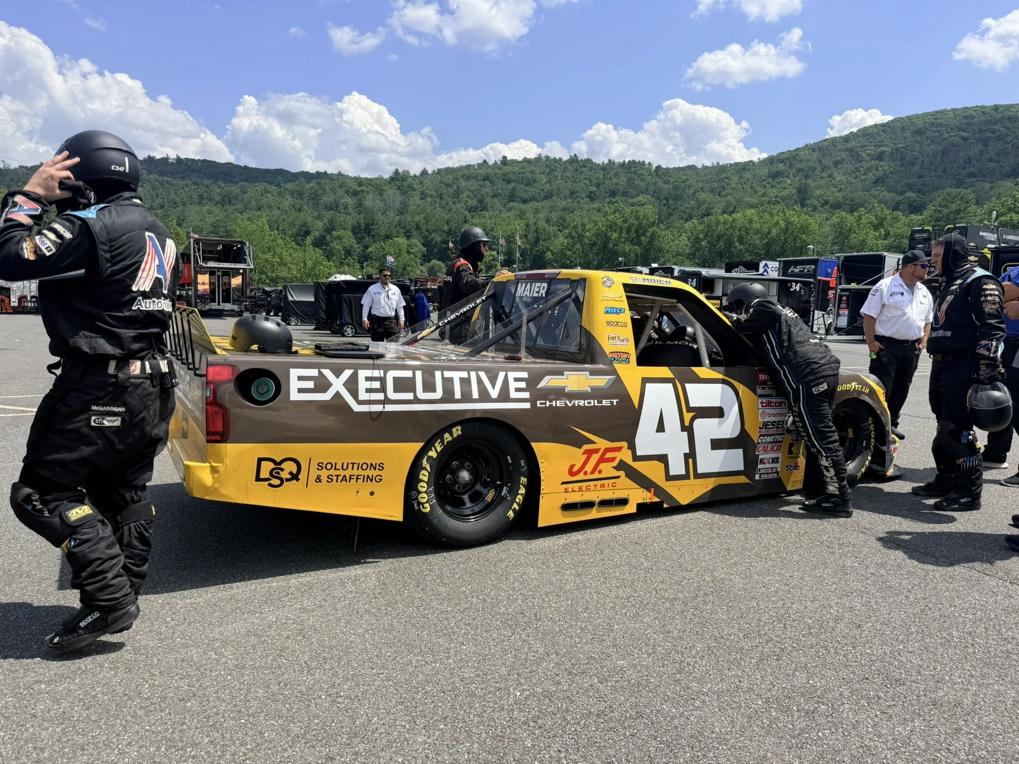 TRUCKS: Electrical issue halts Ben Maier’s run at Lime Rock Park
