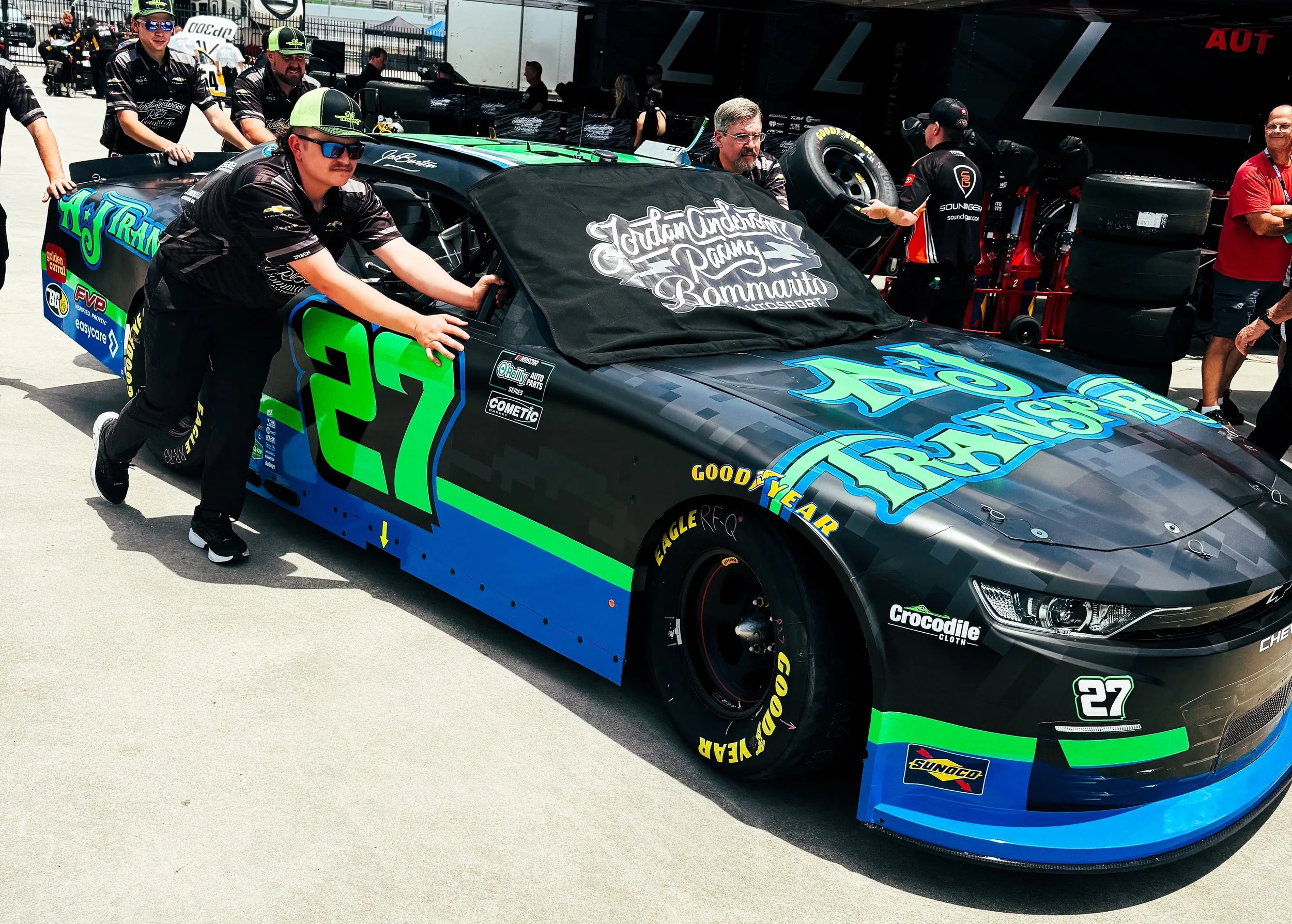 O’REILLY: Brake issue during pace laps prevents Jeb Burton from taking the green in Atlanta