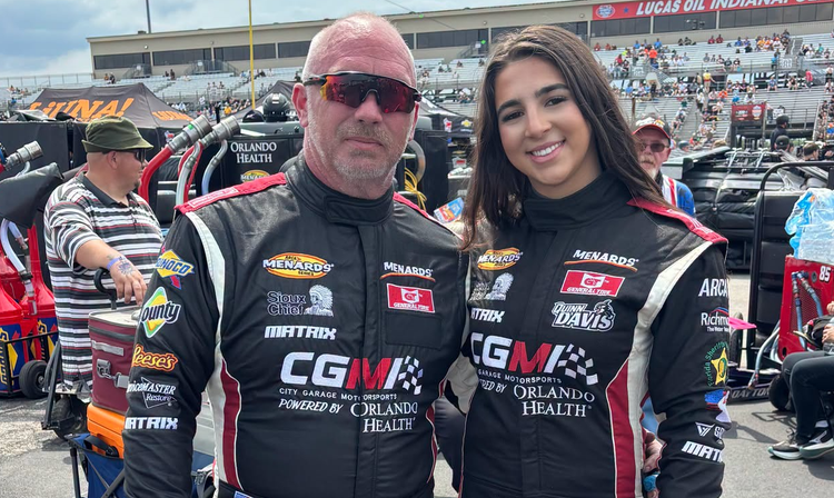 ARCA EAST: Michael Clayton anchors field at Flat Rock as teammate Quinn Davis scores breakthrough Top Five