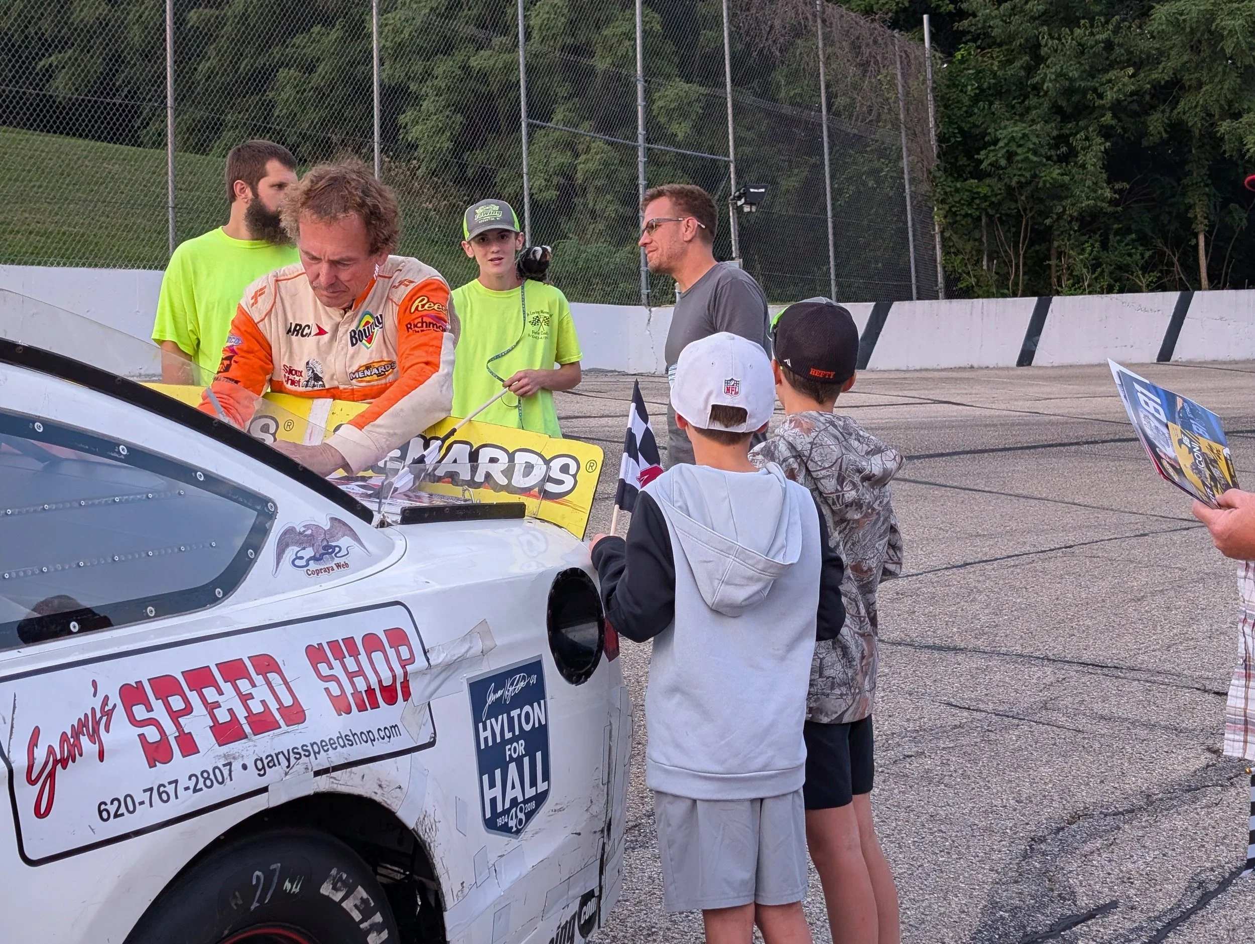ARCA: Brake line failure forces Brad Smith to park on the opening lap at Madison