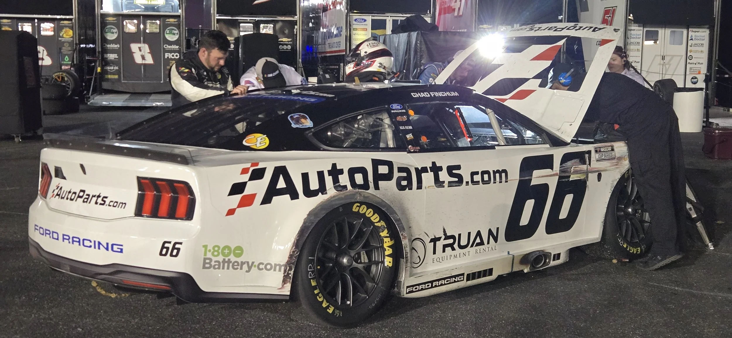 CUP: Chad Finchum nearly makes it to the checkered flag in first Southern 500