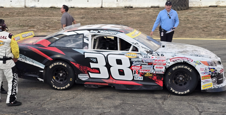ARCA WEST: Ray Bolinger’s oval debut shortened by mechanical trouble