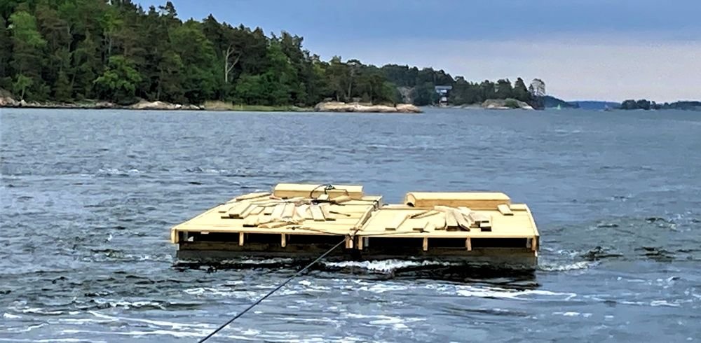 Nästa projekt, två bryggor i Stockholms skärgård