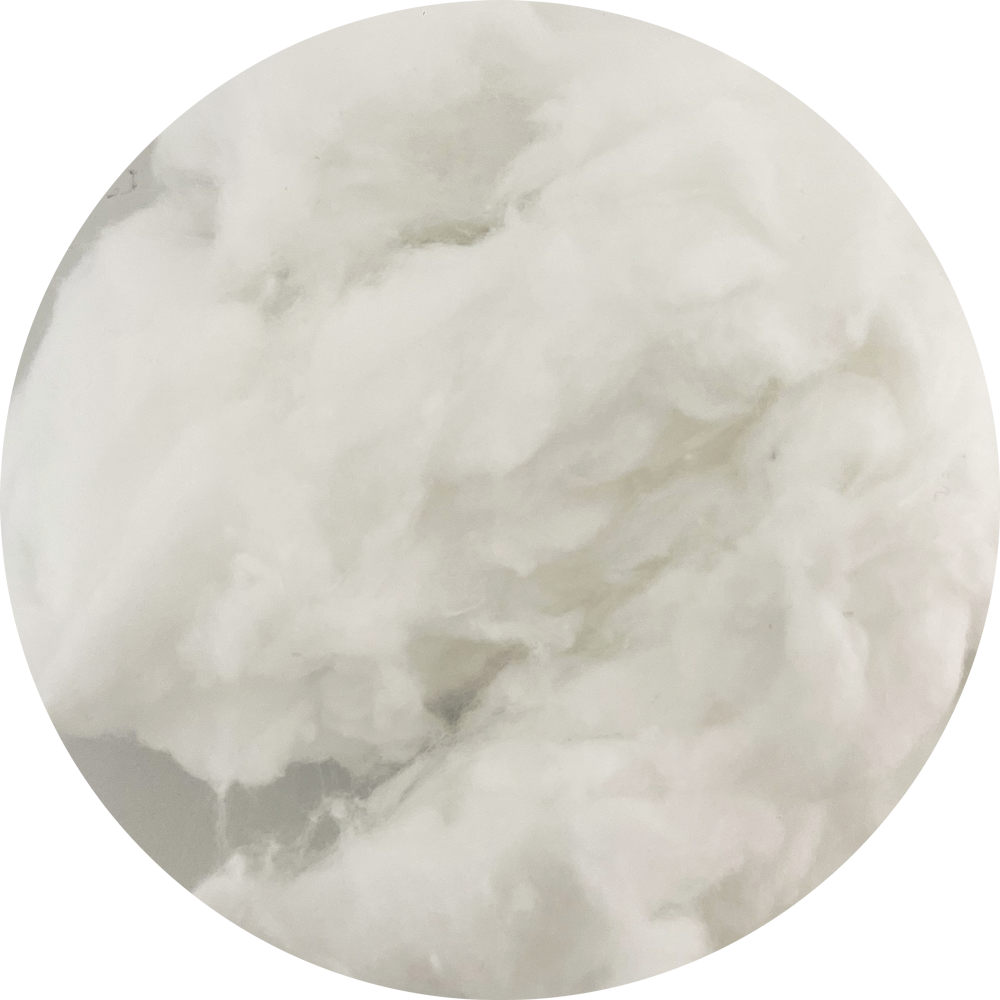 White Polyester Fiber 2