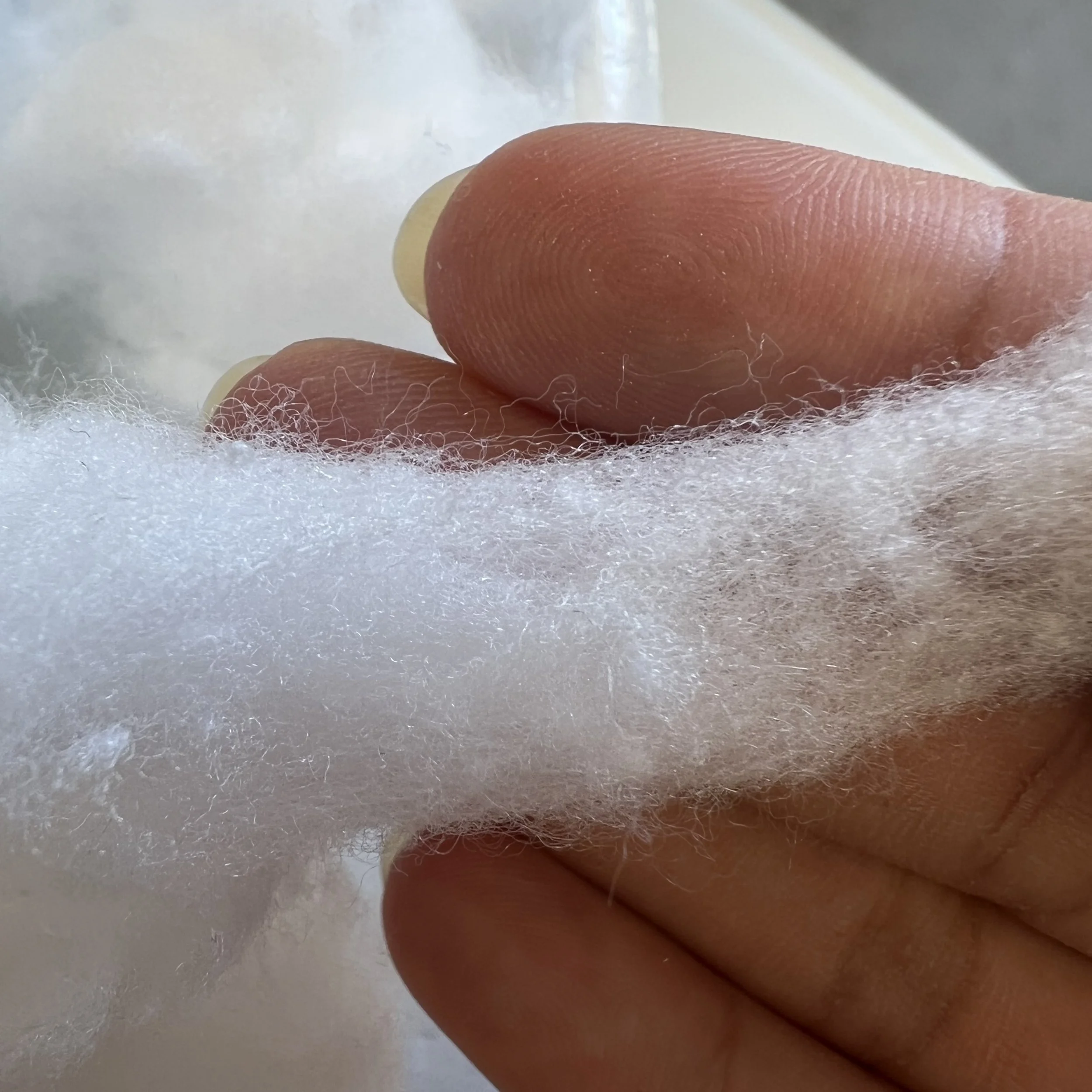 White Polyester Fiber 3