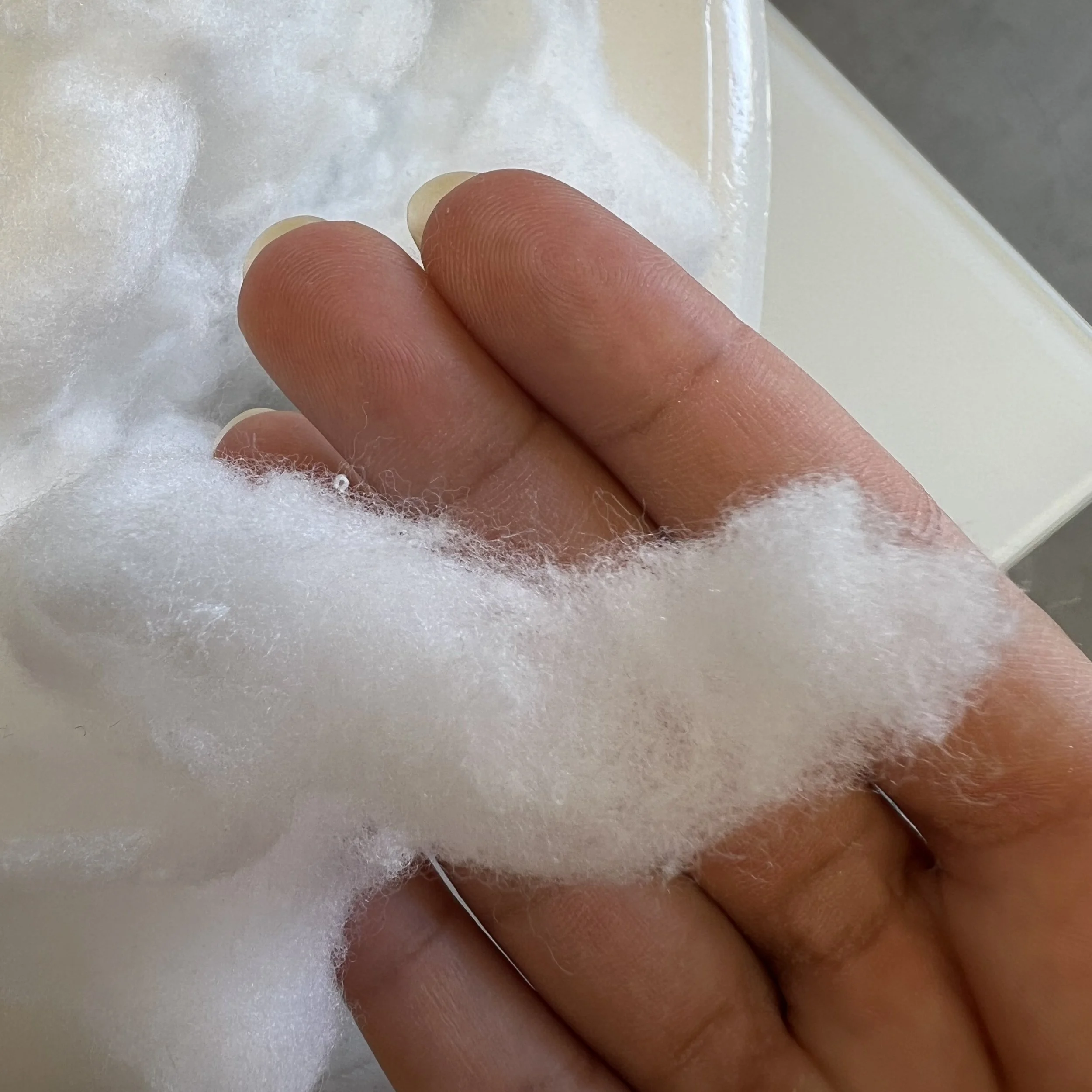 White Polyester Fiber 4
