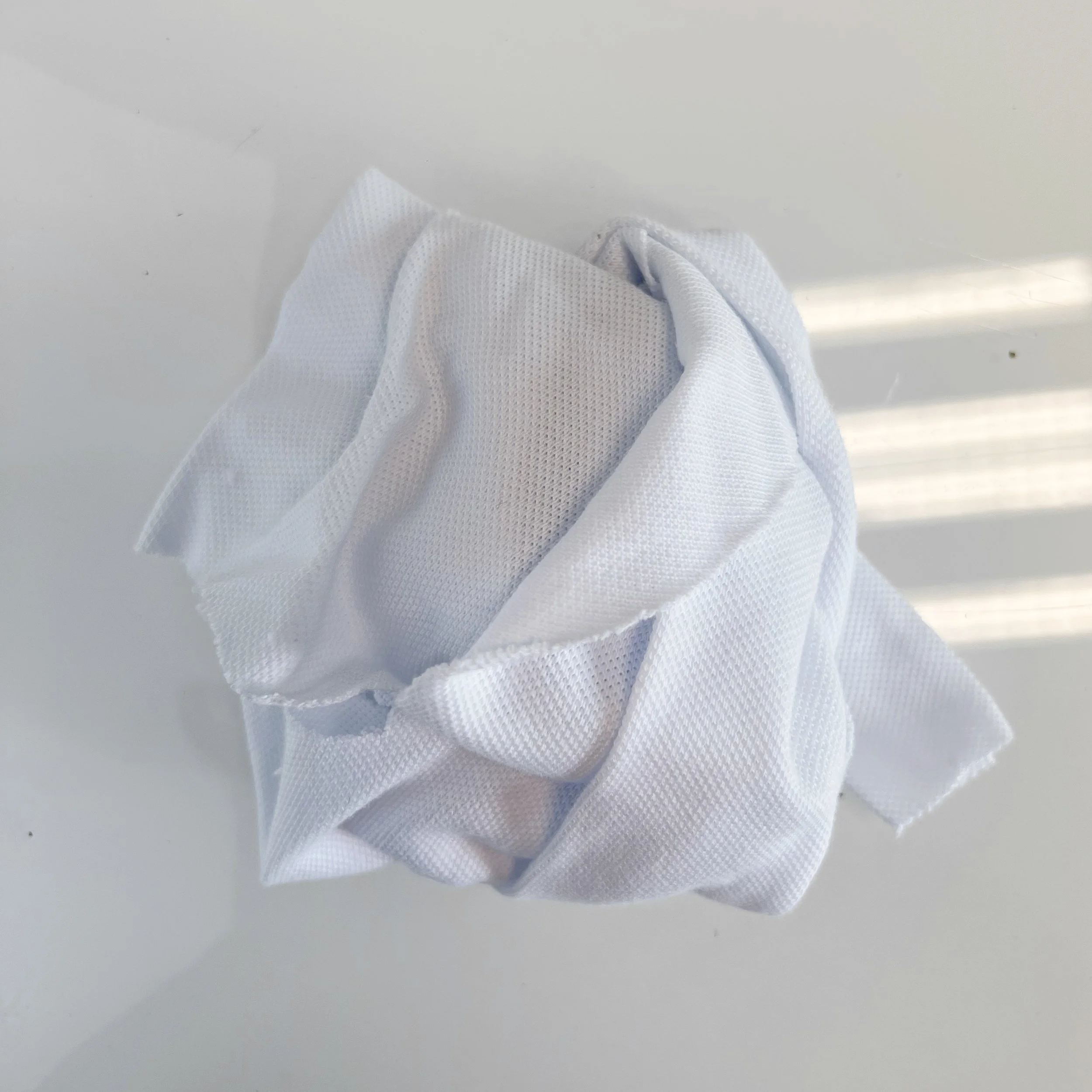 Knitted Fabric White 1