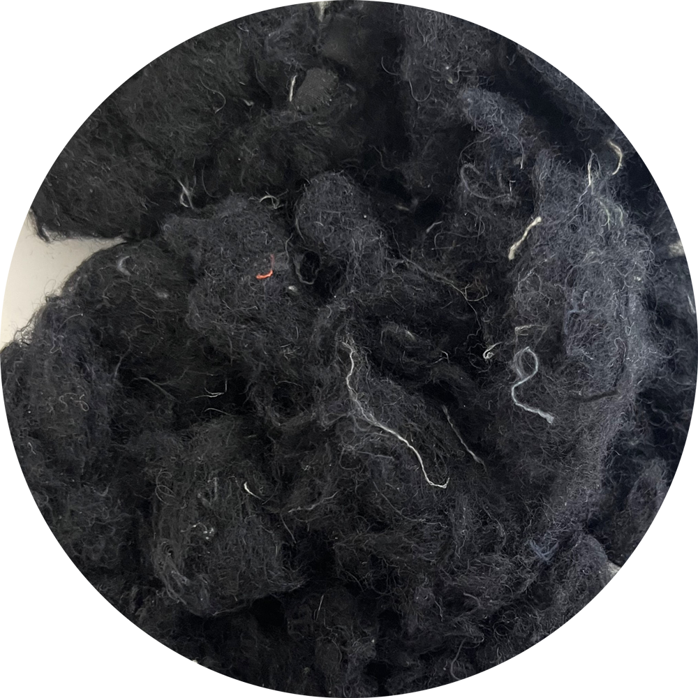 100% Wool Fiber 1