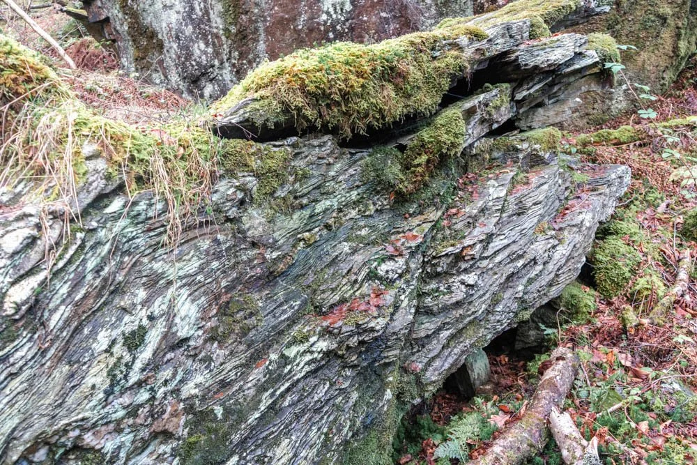 A boulder on the move