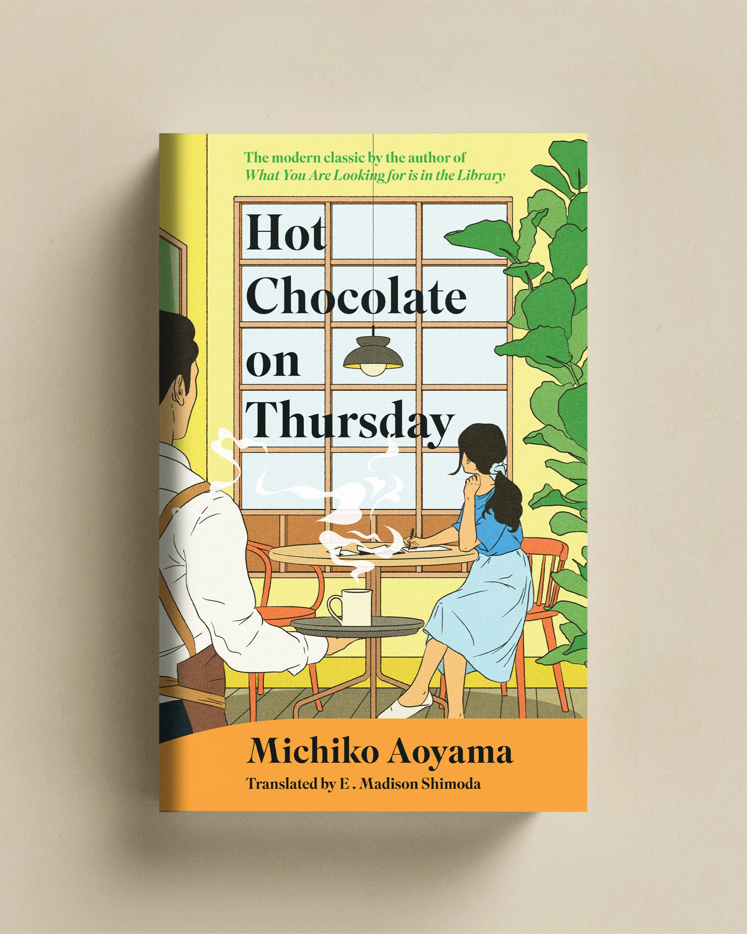 Cover design for Hot Chocolate on Thursday by Michiko Toyama