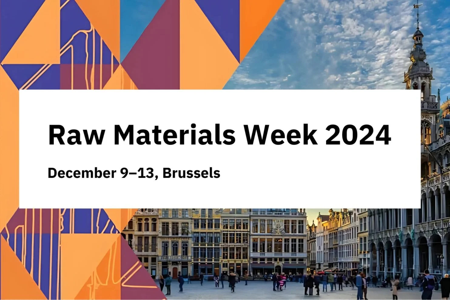 ReUse Joins Raw Materials Week 2024