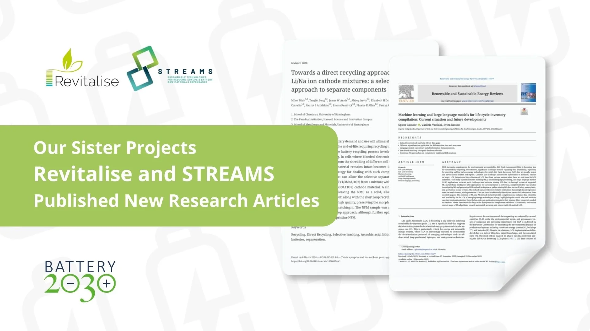 New Research From Our Sister Projects