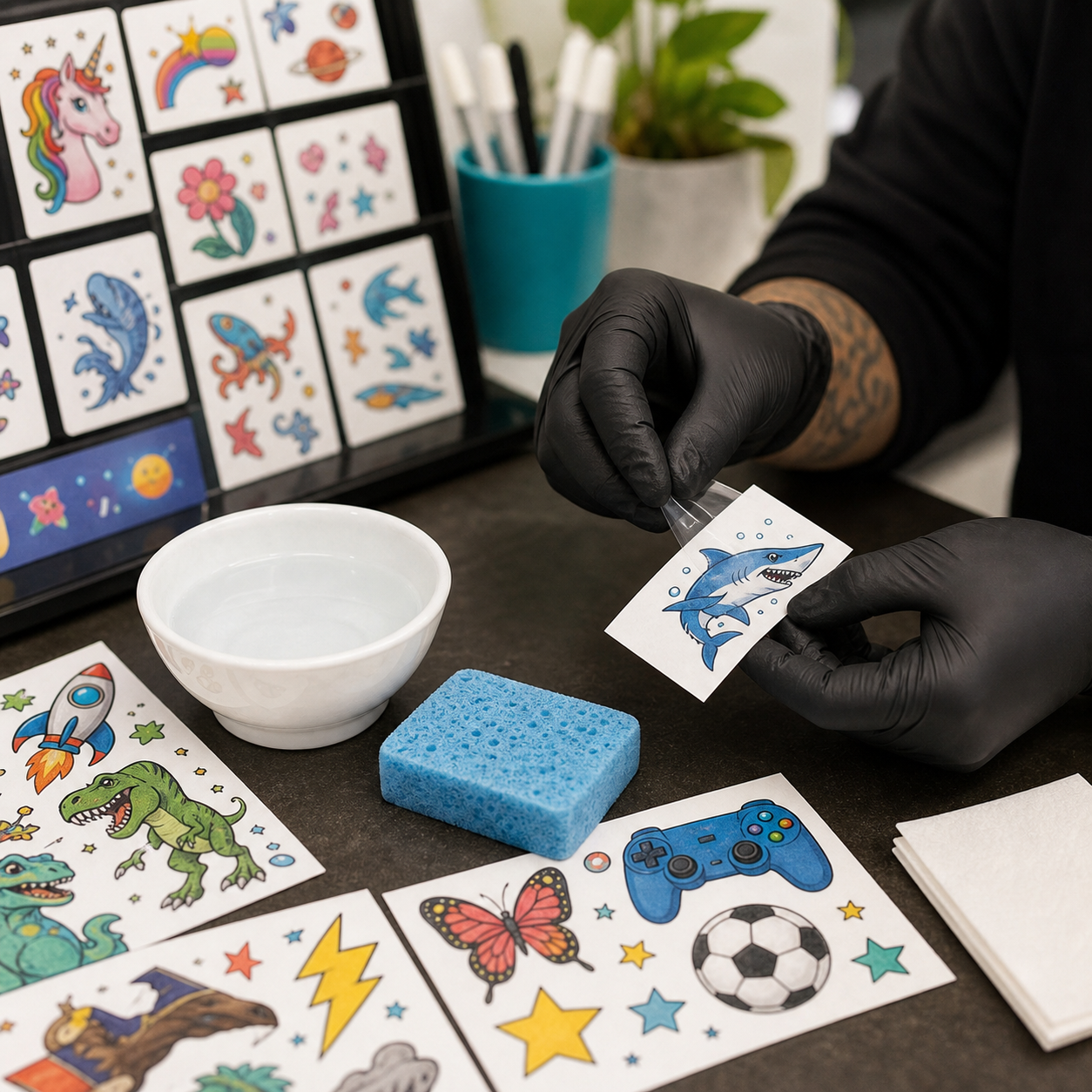 Kids Temporary Tattoos