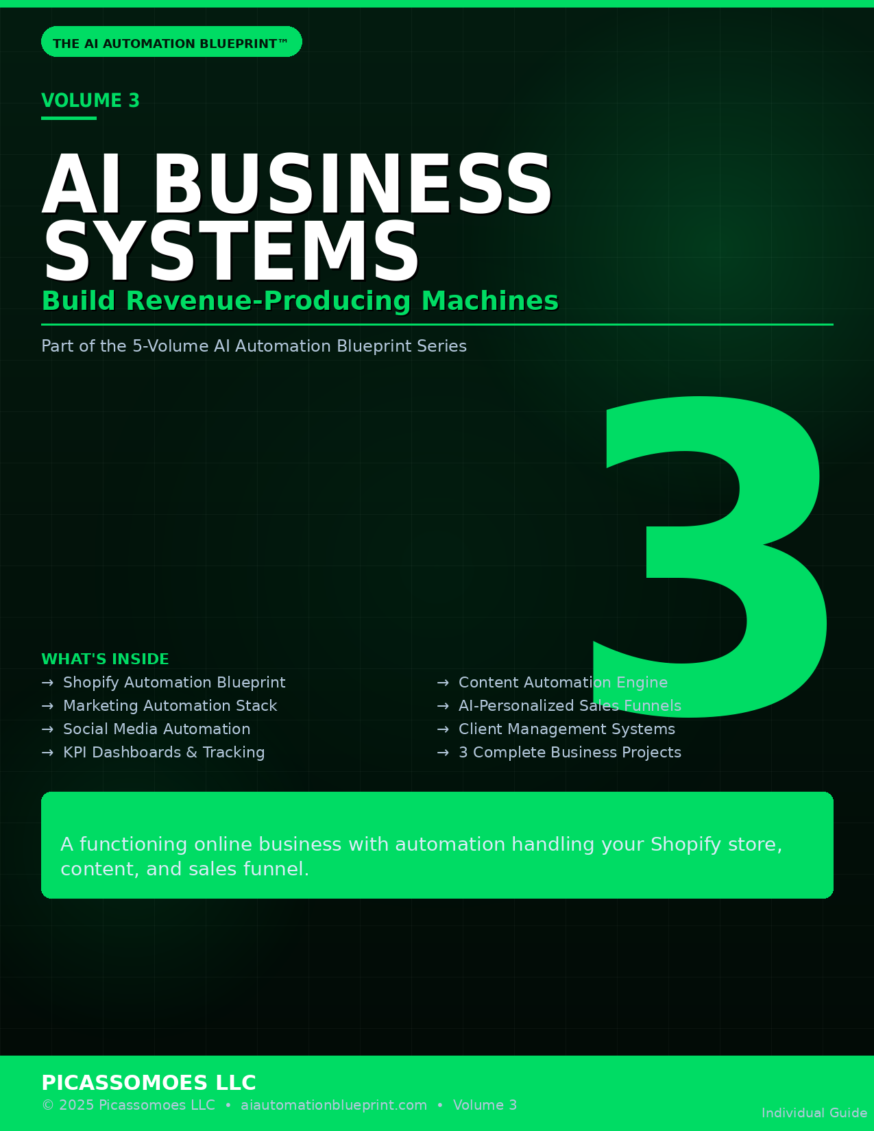The AI Automation Blueprint Volume 3 - Business Systems