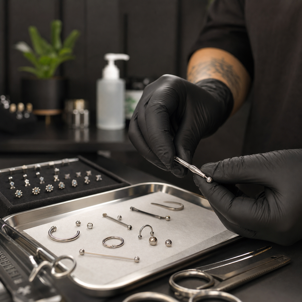 Professional Body Piercing (Price Varies)