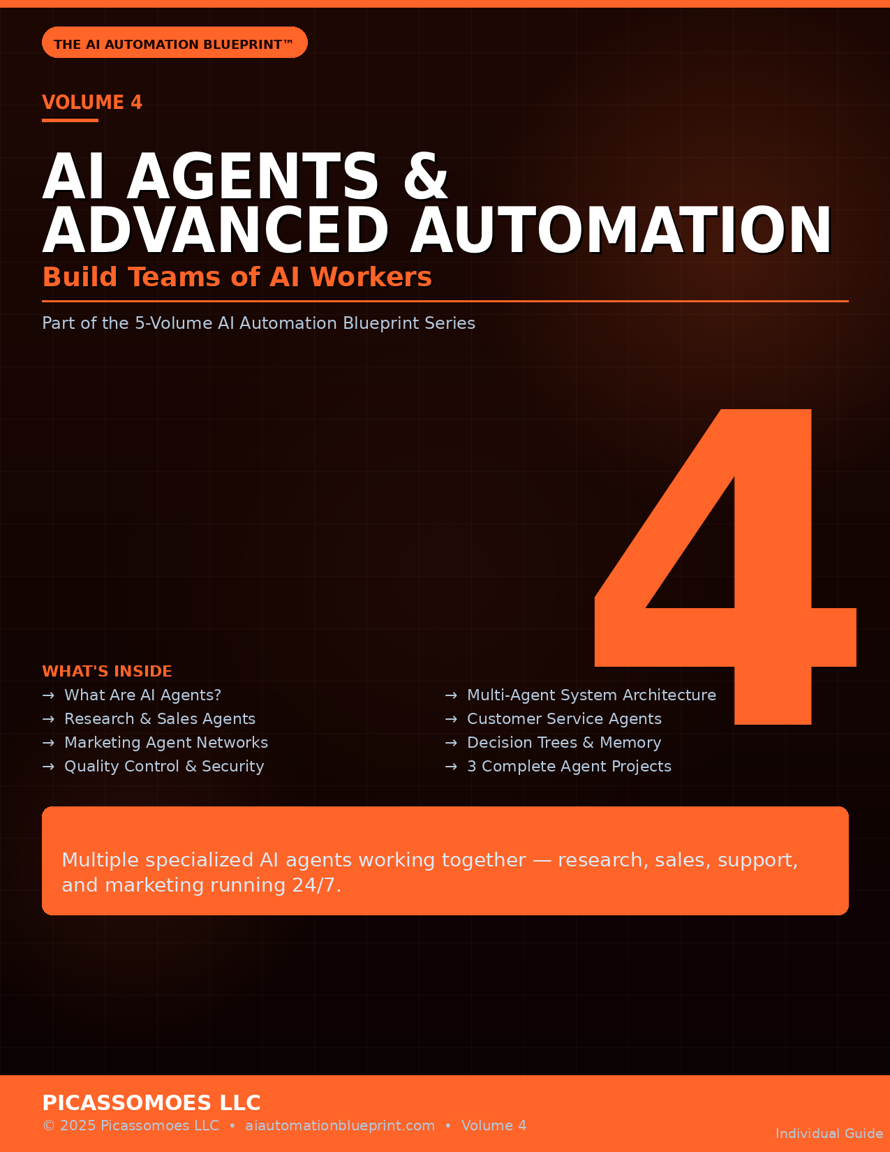 The AI Automation Blueprint Volume 4 - AI Agents