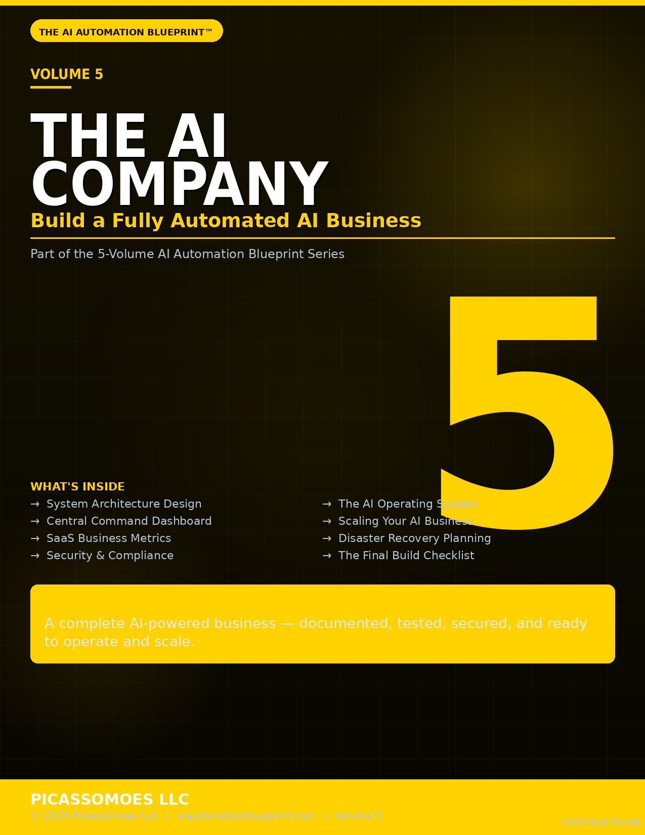 The AI Automation Blueprint Volume 5 - The AI Company