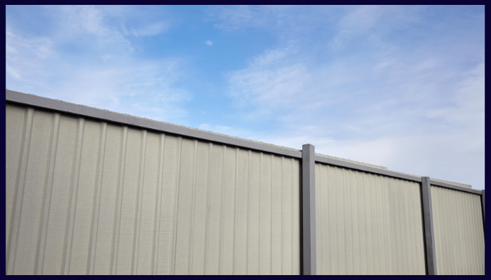 colorbond fencing
