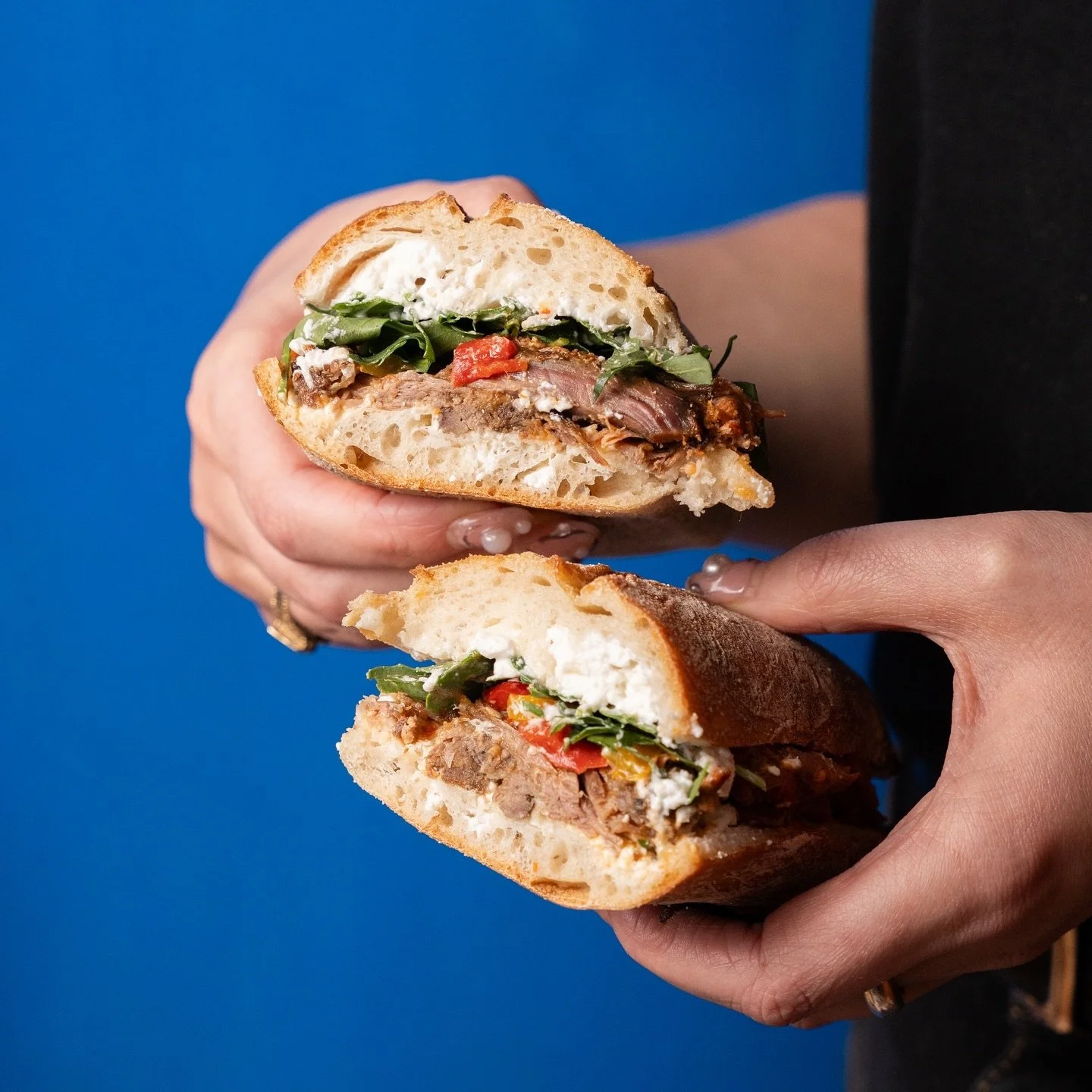 Our focaccia and panini cabinet is stocked, ready for your lunch time cravings 🍴