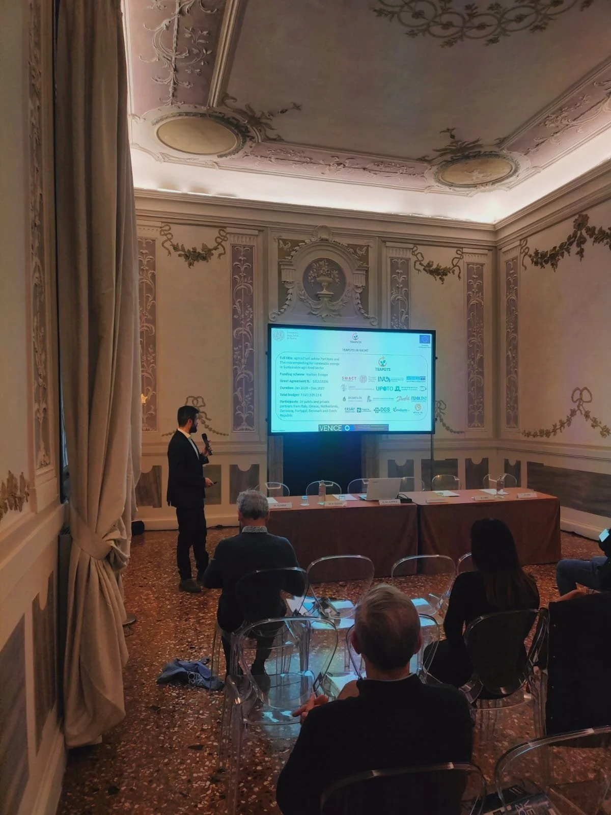 The University of Padova Showcases TEAPOTS at Venice 2024