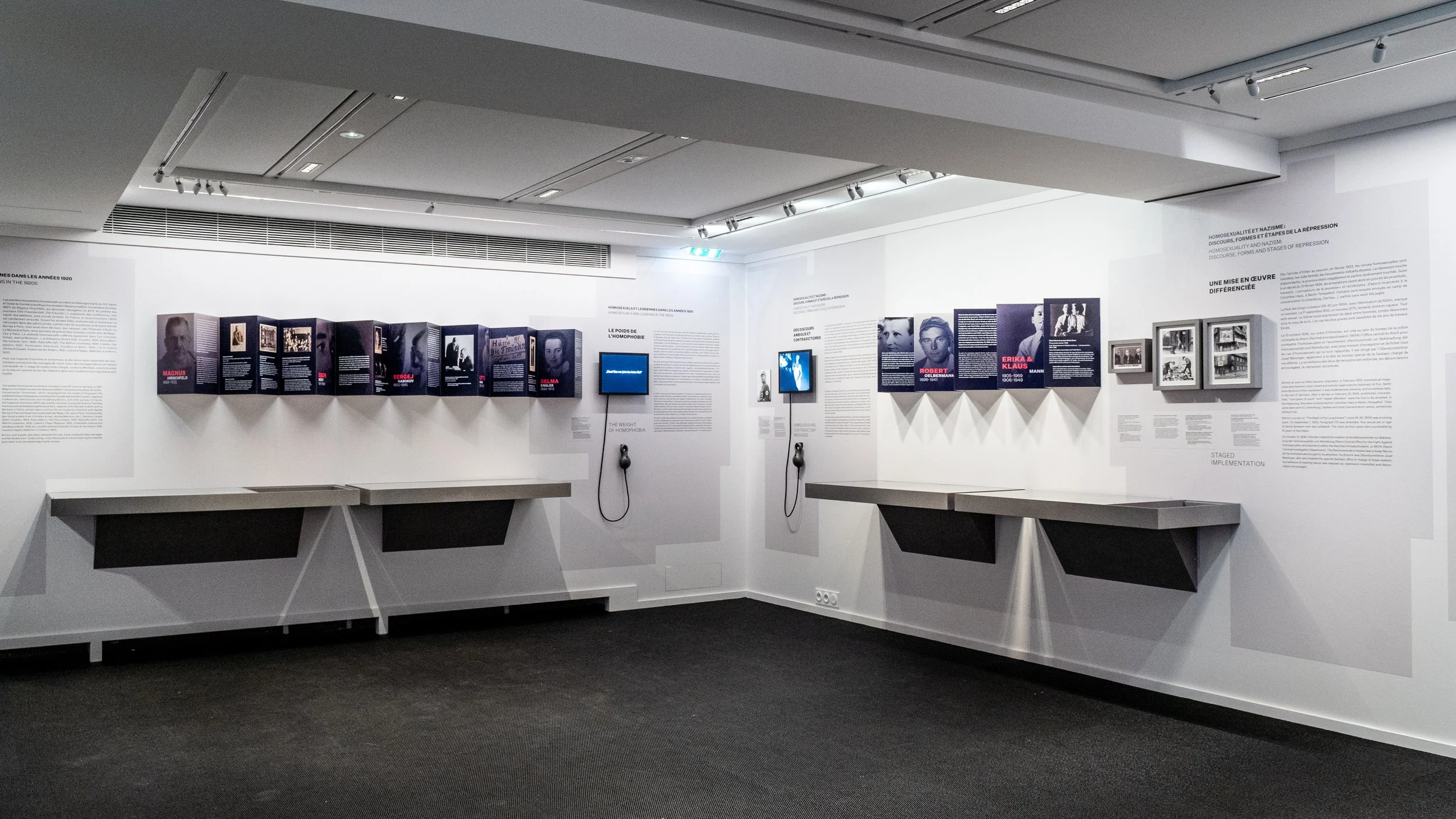 MÉMORIAL DE LA SHOAH, PARIS  - HOMOSEXUELS ET LESBIENNES DANS L'EUROPE NAZIE