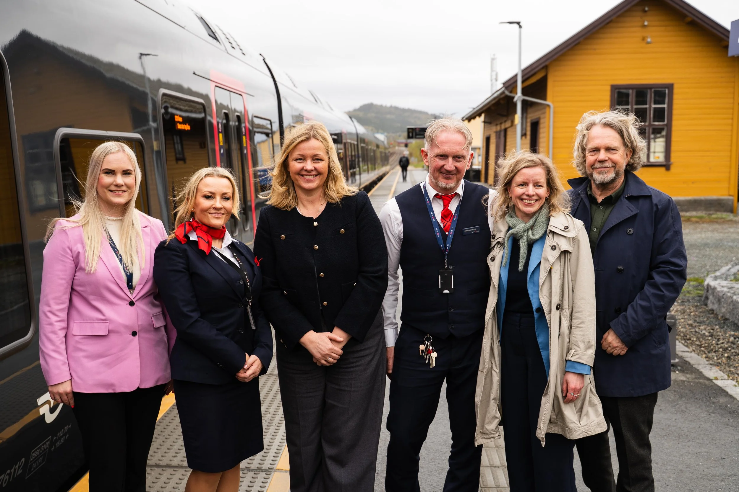 Togtur med SJ og statsråden om forebygging av vold og trusler