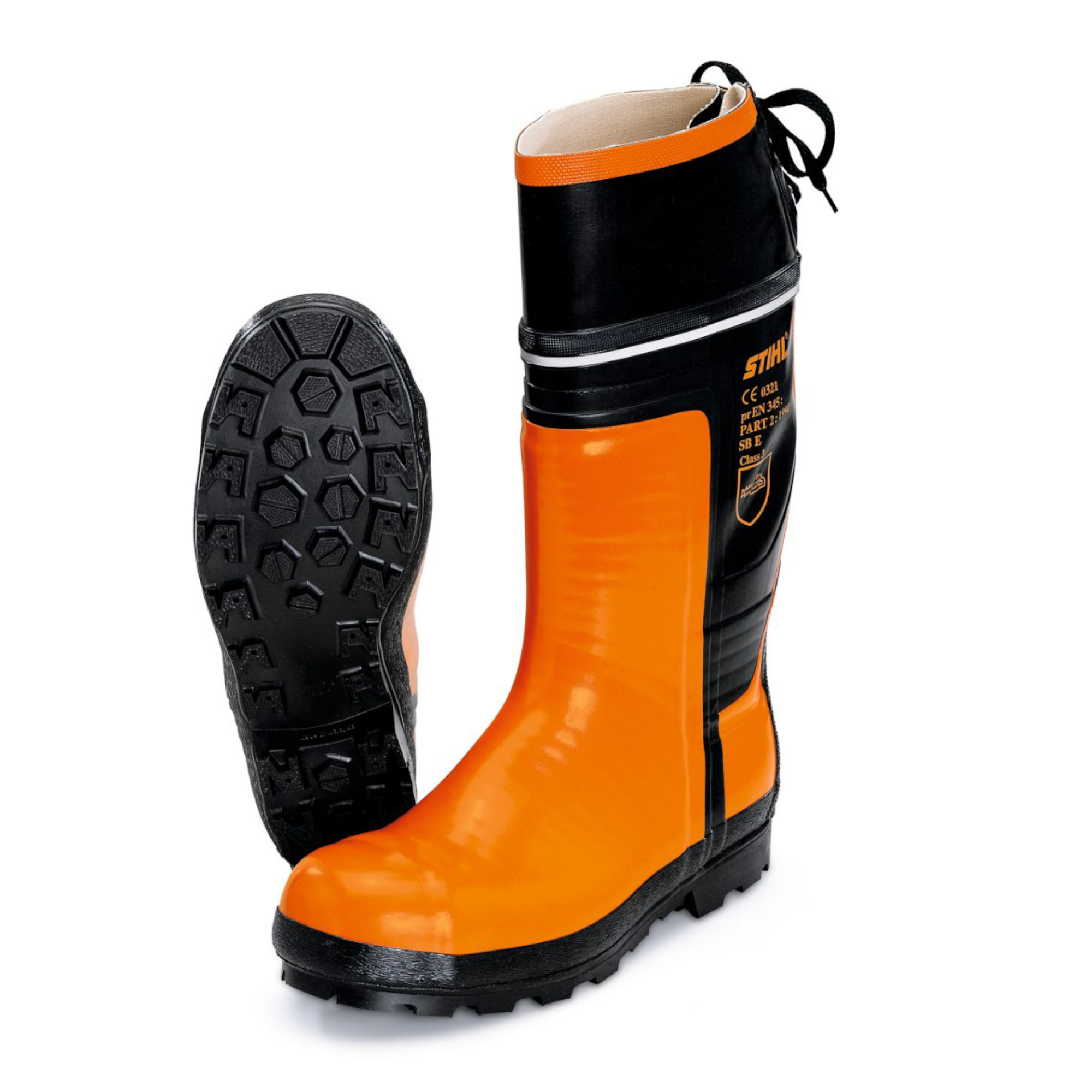 Stihl SPECIAL rubber chainsaw boots