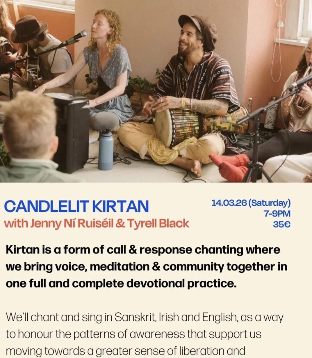 Kirtan in Ennis, Clare ~ 14th March - Potadóir Studios