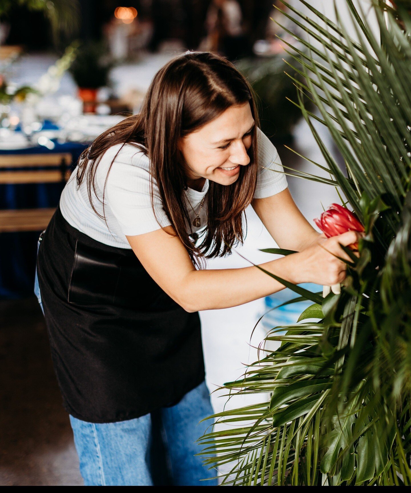 Meet our Florist 🌿⁠
⁠
To know her is to love her! Savanah came to us after working under another local florist that we love here in Indy, and she has brought so much creativity and talent to the team.⁠
⁠
We can' wait to see what you create in 2024 S