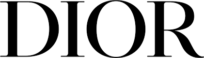 Dior logo in black text.