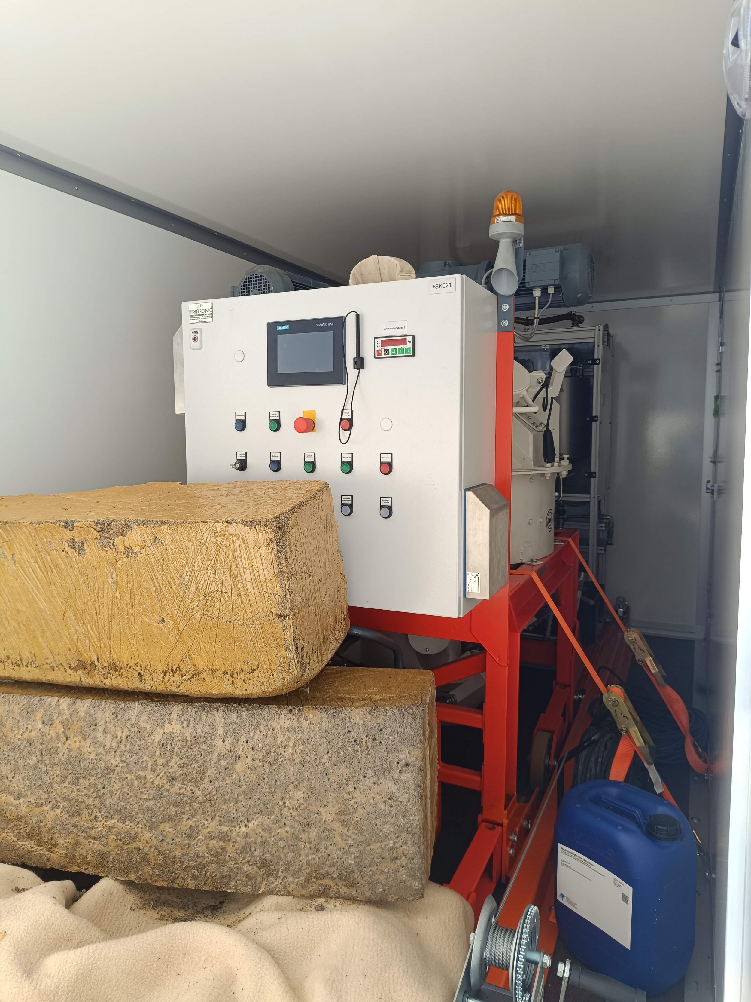 KARZ mobile plant inside the van and KARZ samples.jpg