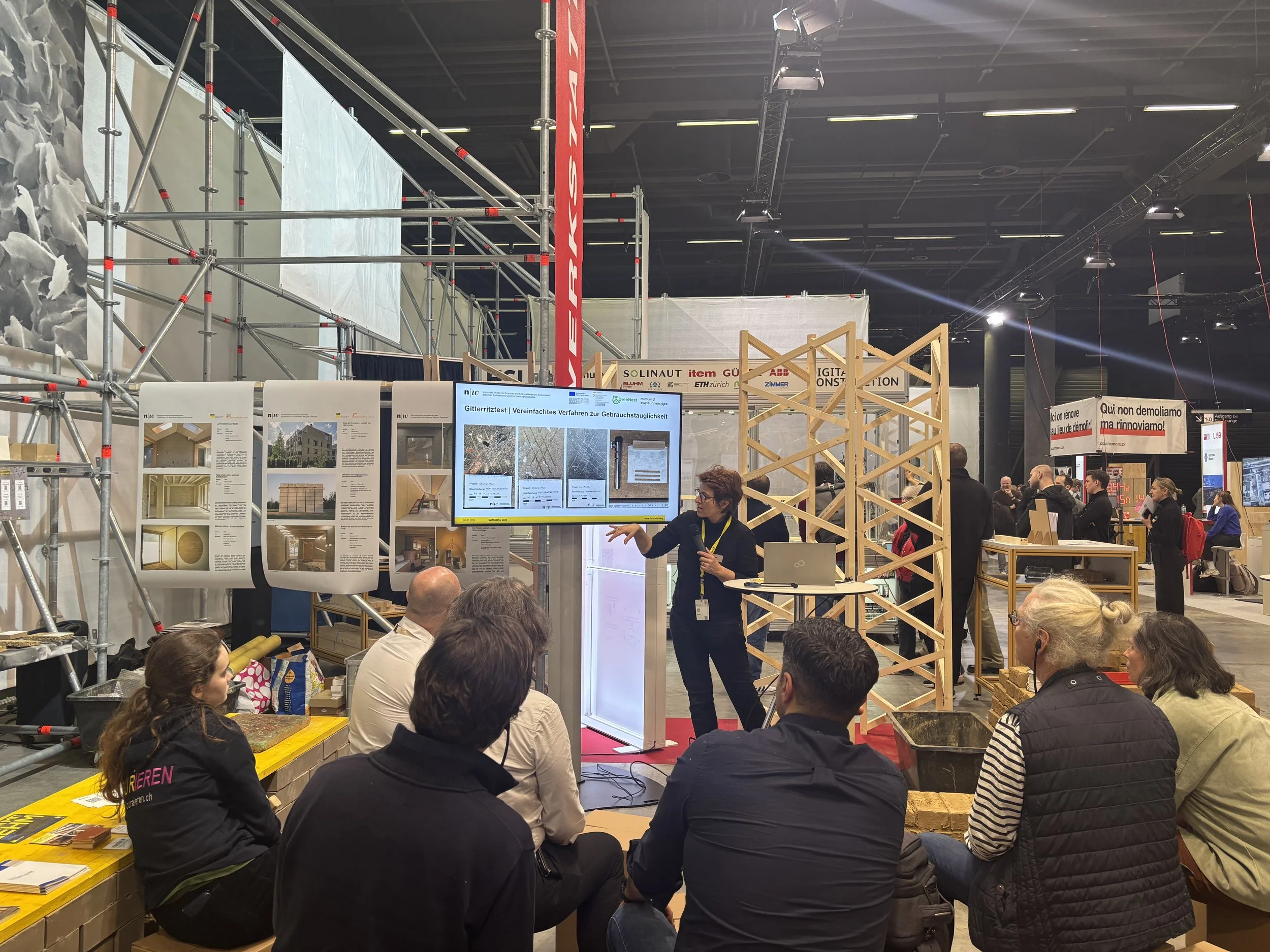 GreeNest showcased building innovations at Swissbau 2026