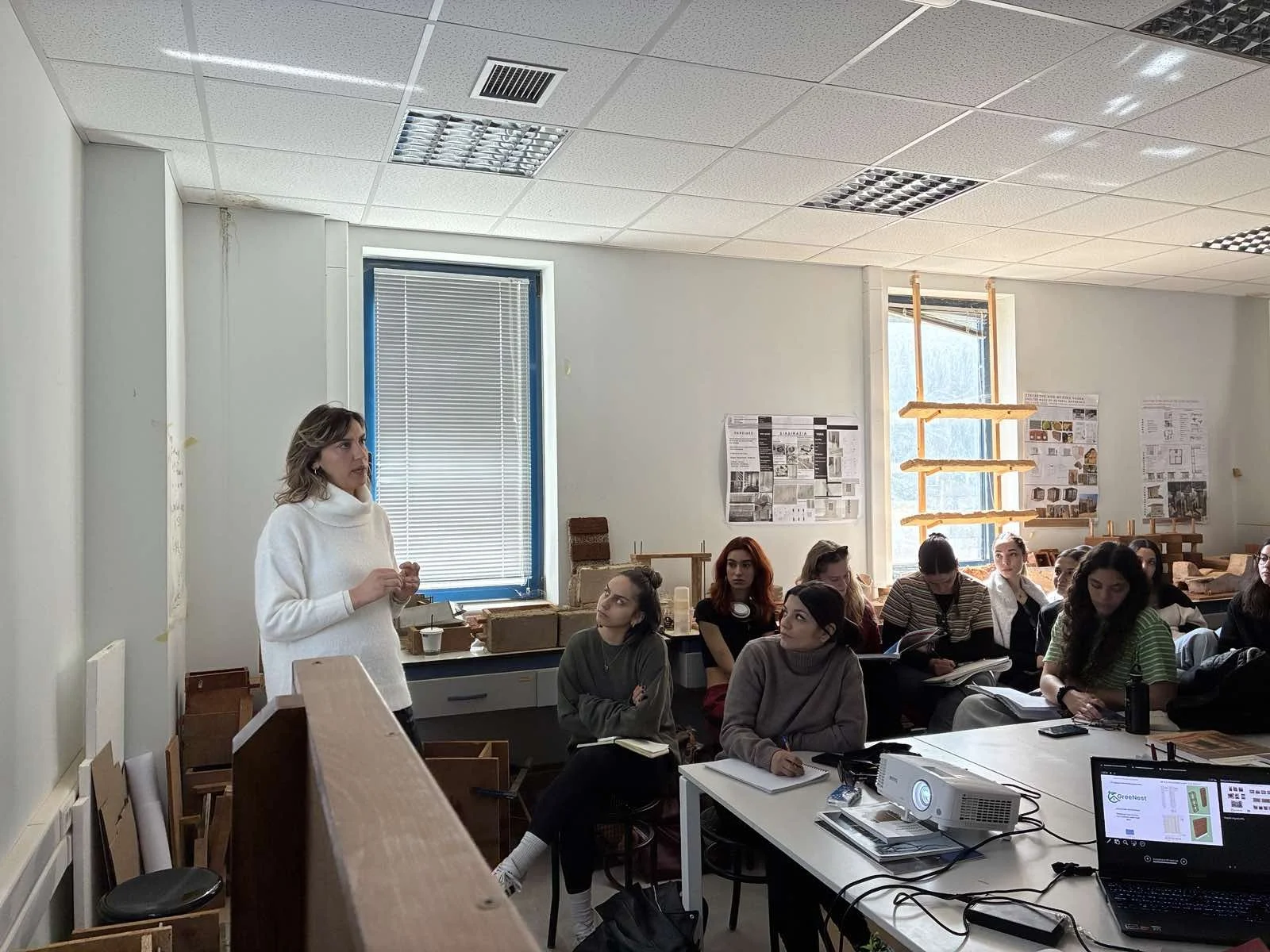 Light Clay Presented at the Technical University of Crete