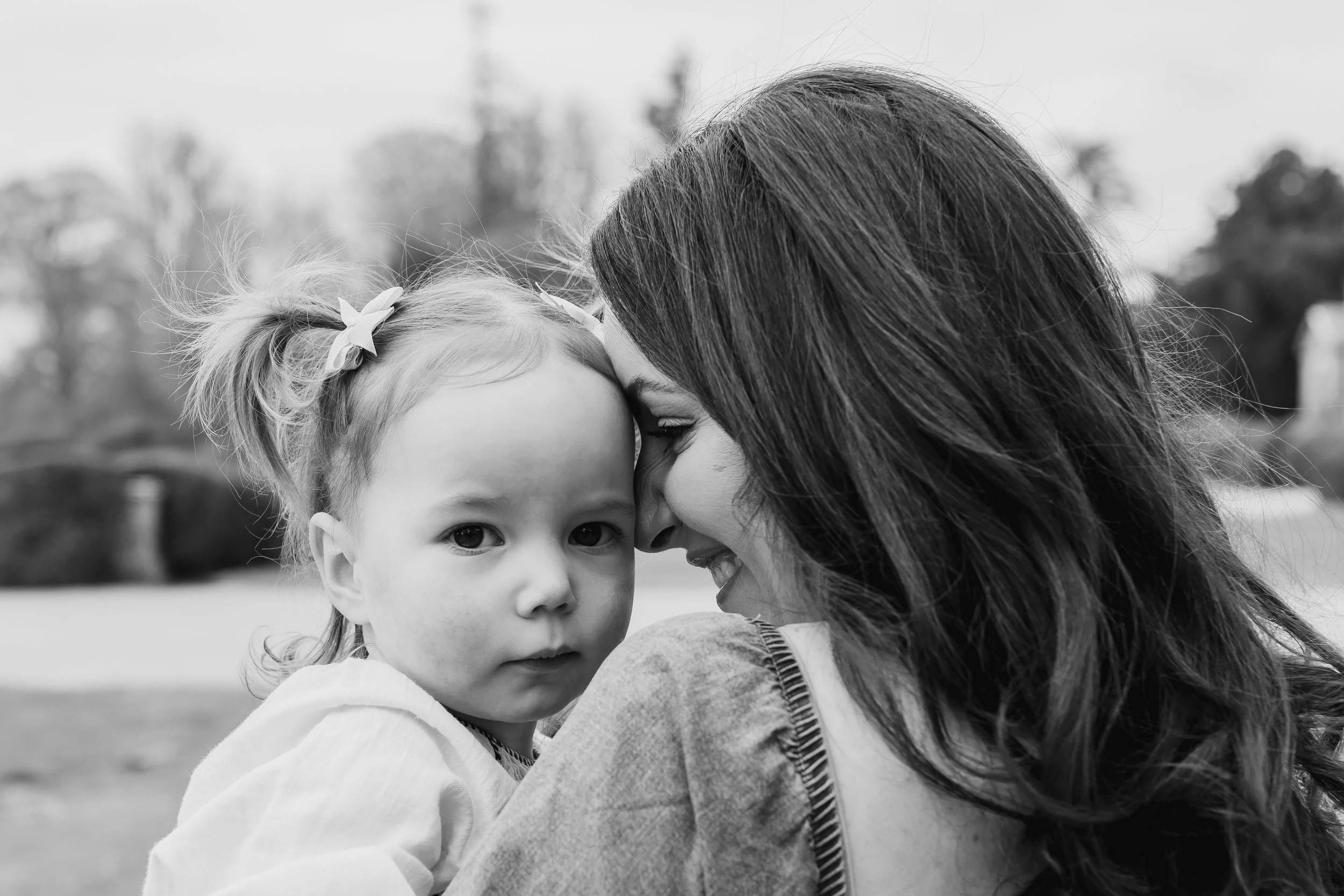 Mum and baby during Dublin family photoshoot