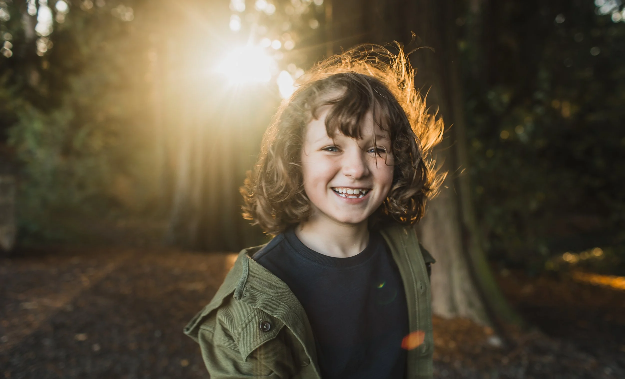 Beautiful sunset during Malahide family photoshoot Dublint Dub