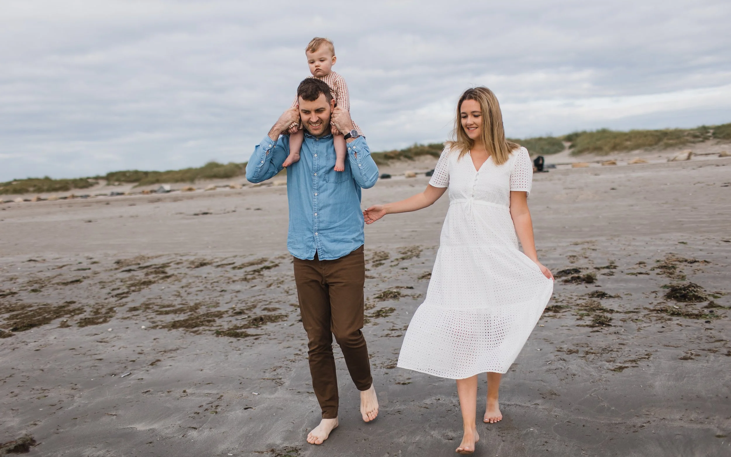 Family of 3 during Dublin famliy photoshoot
