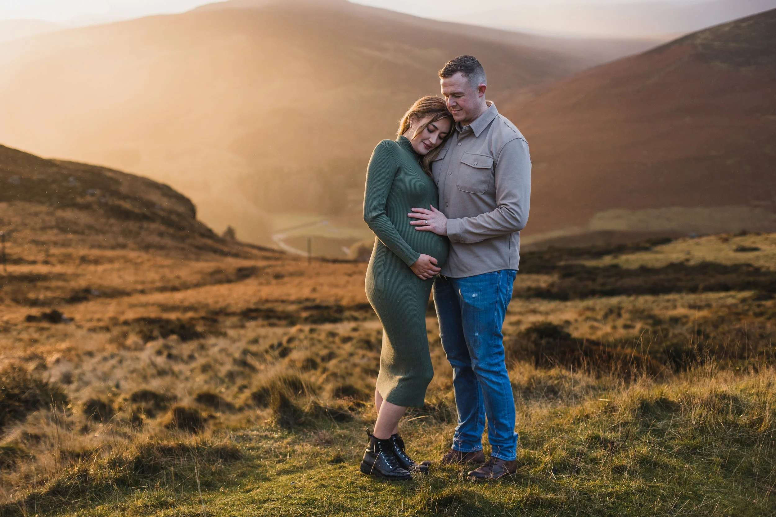 Dublin family photographer photographs maternity shoot