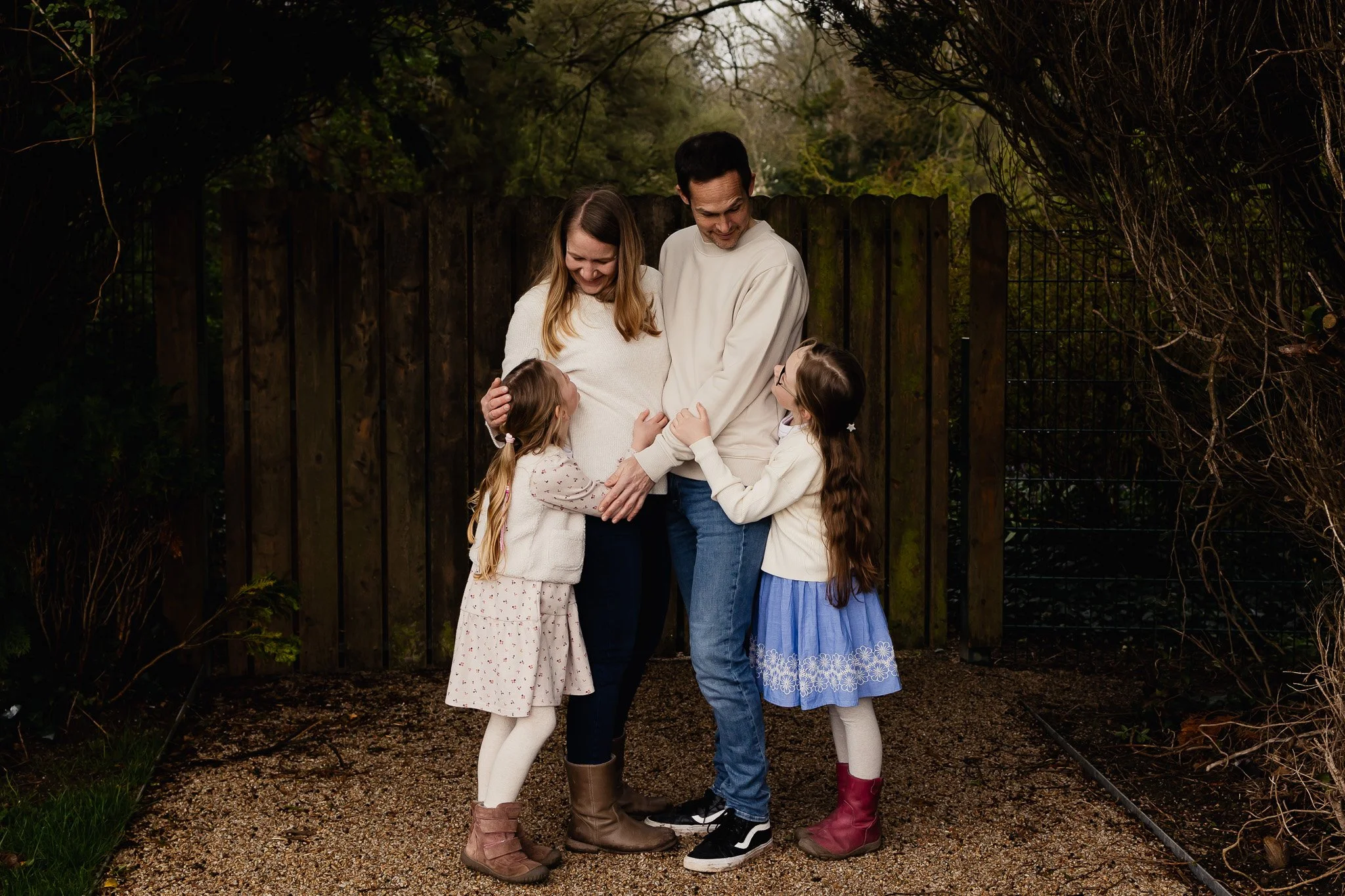 Family of 4 during Dublin famliy photoshoot