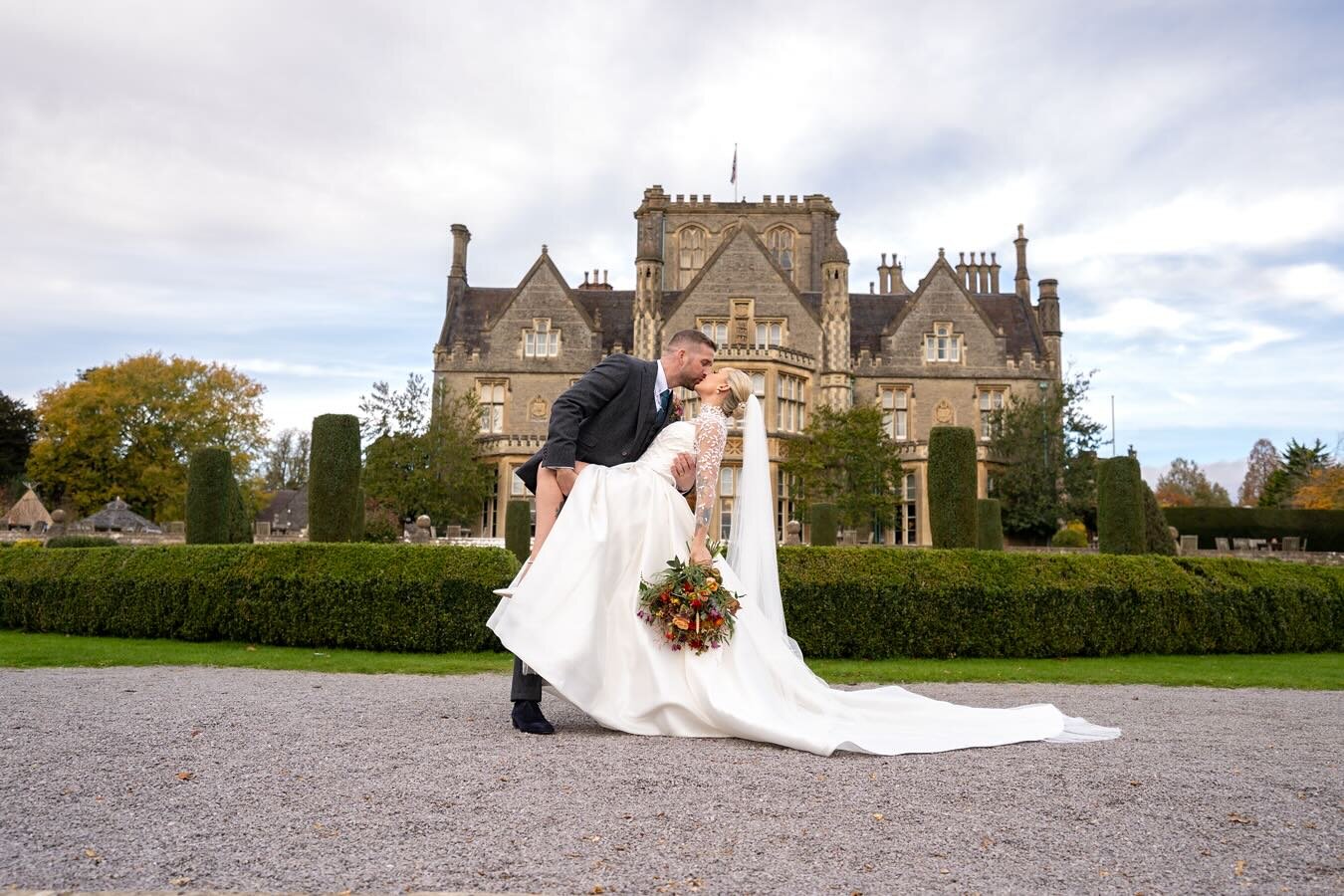 In celebration of another amazing wedding fayre at @deveretortworthcourt here&rsquo;s one of my favourite photos from @lottieymartyn and Mike&rsquo;s special day 🥰

www.ctmphotos.co.uk
@sparkandstoryfilms 

#weddingdress #weddingday #weddings #love 