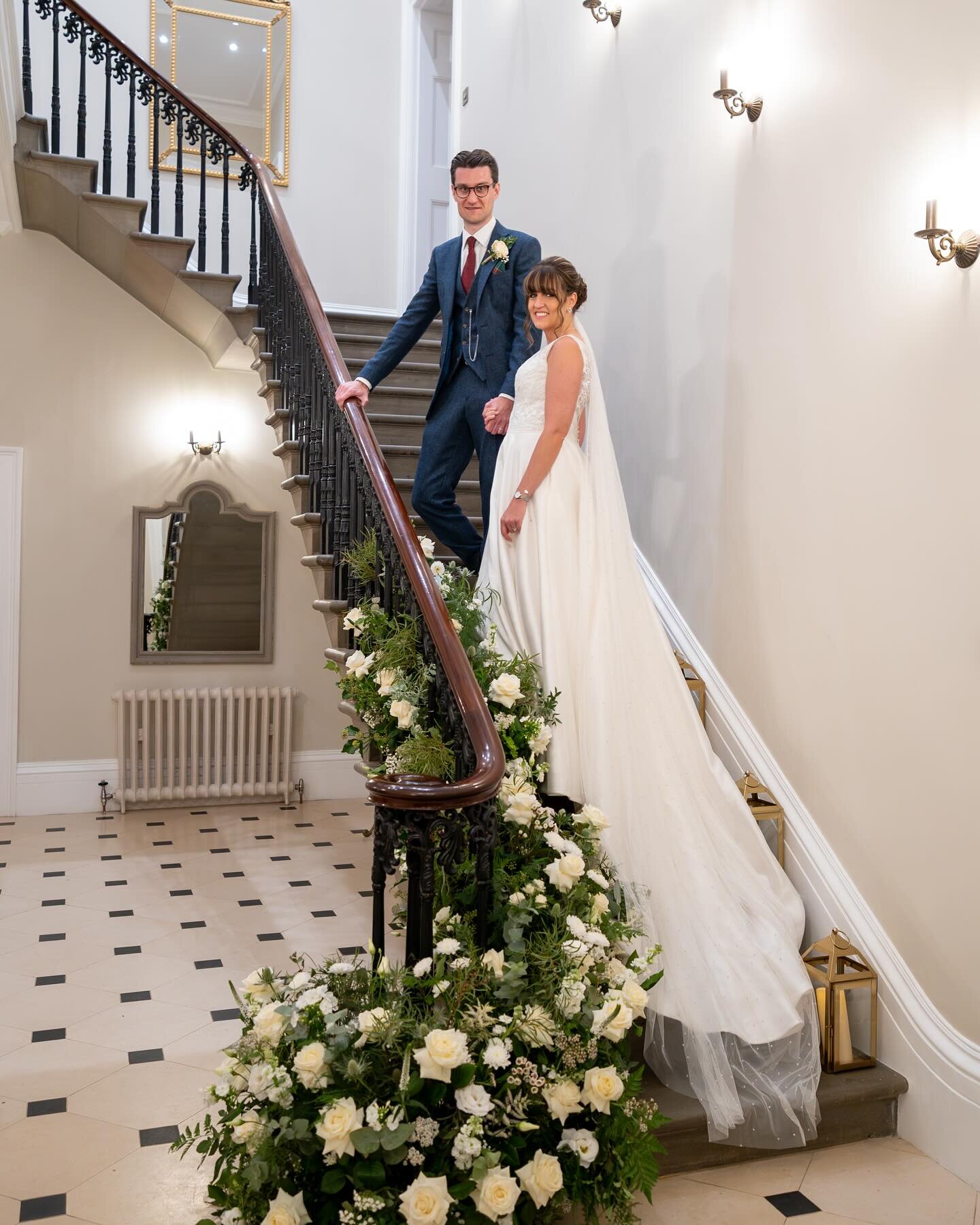 The iconic @sttewdricshouse staircase is a must have photo opportunity 🥰

www.ctmphotos.co.uk

#weddingdress #weddingday #weddings #love #husbandandwife #brideandgroom #bride #bridal #bridetobe #groom #husband #wife 

#welshwedding #welshweddingphot