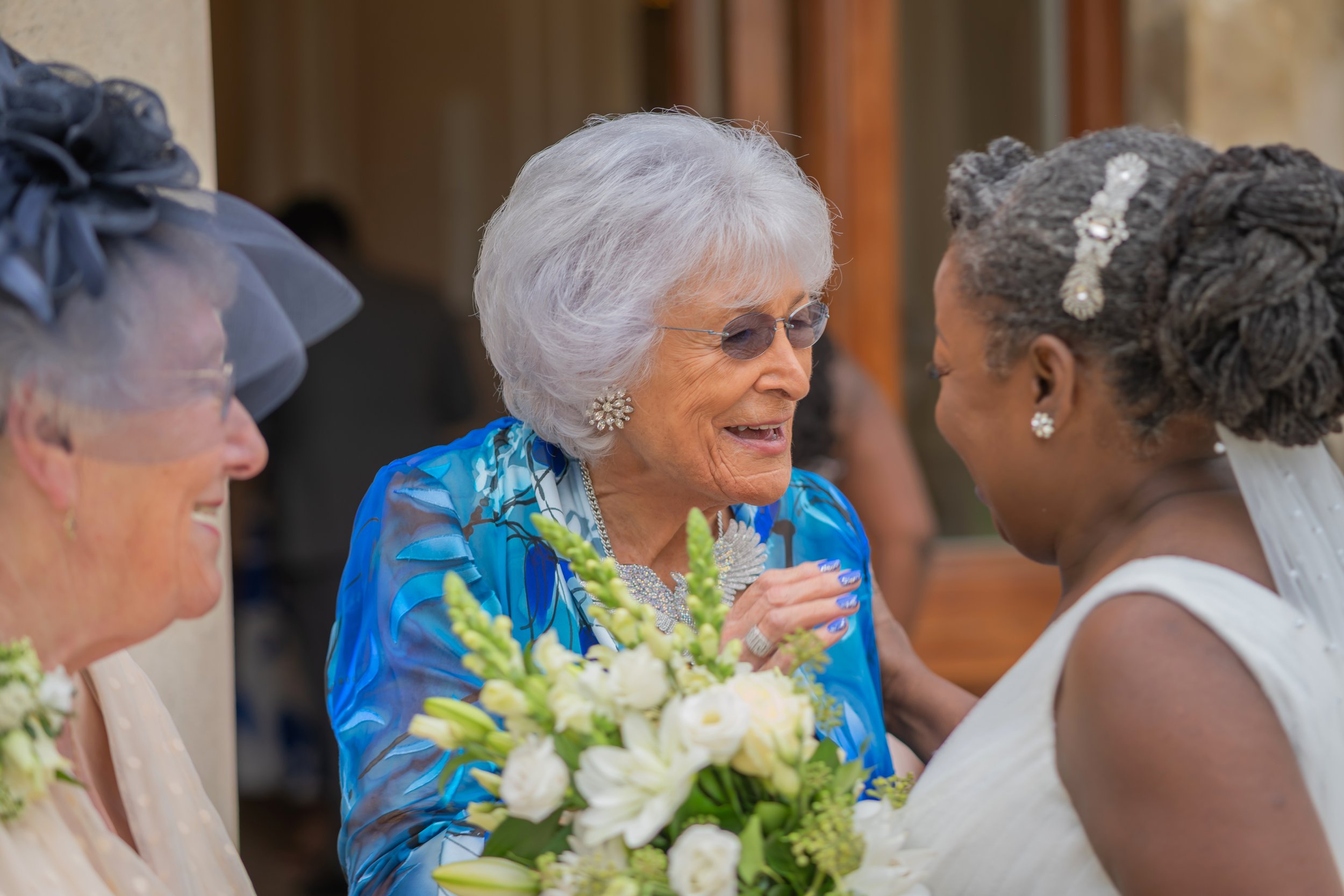 Warm hugs and congratulations following the ceremony at Eastington Park.jpg