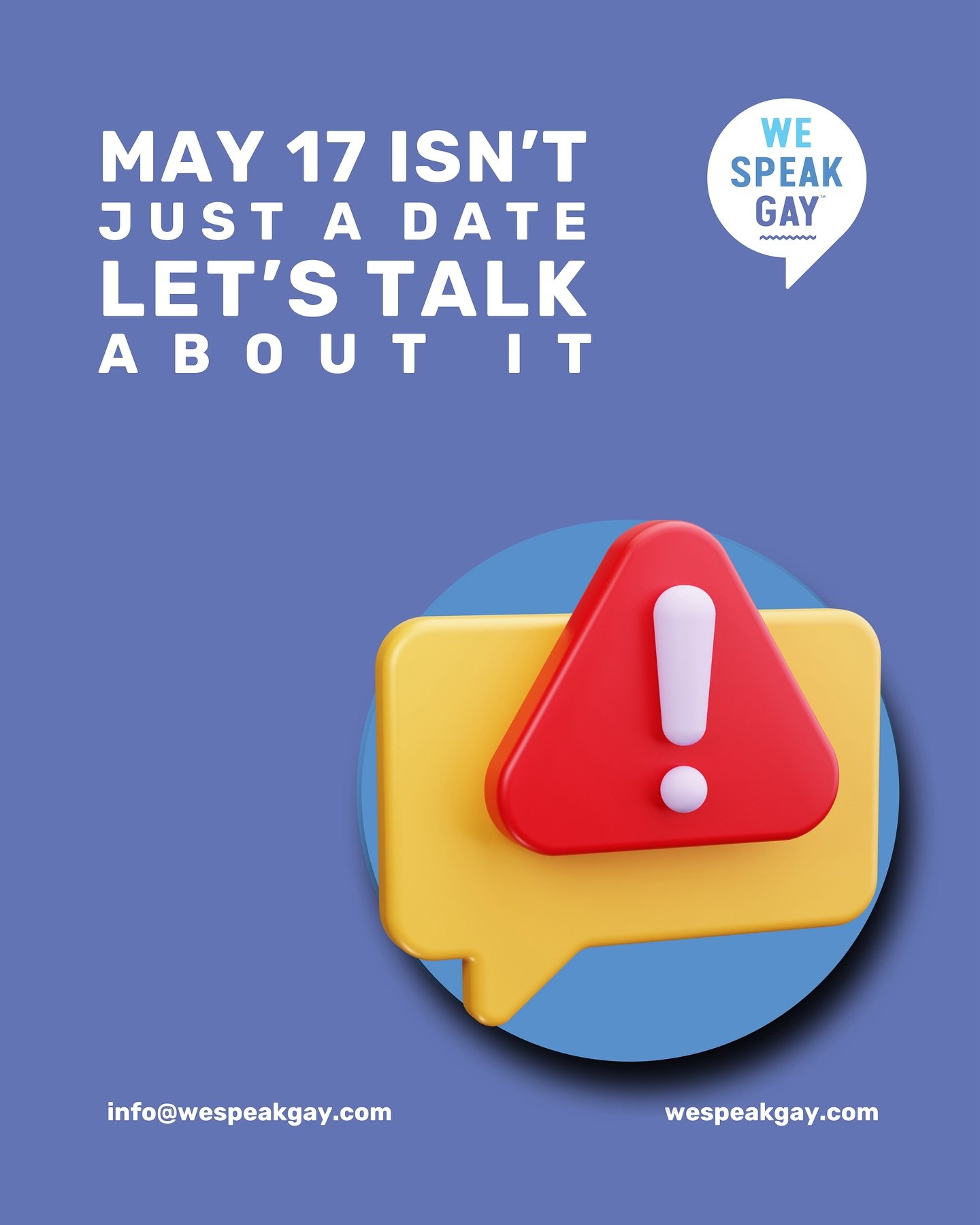 Today is not just another date on the calendar.
May 17 marks the International Day Against Homophobia, Transphobia, and Biphobia, and while we&rsquo;ve come a long way, the truth is painful: they still hate us, they still fear us, and they still try 