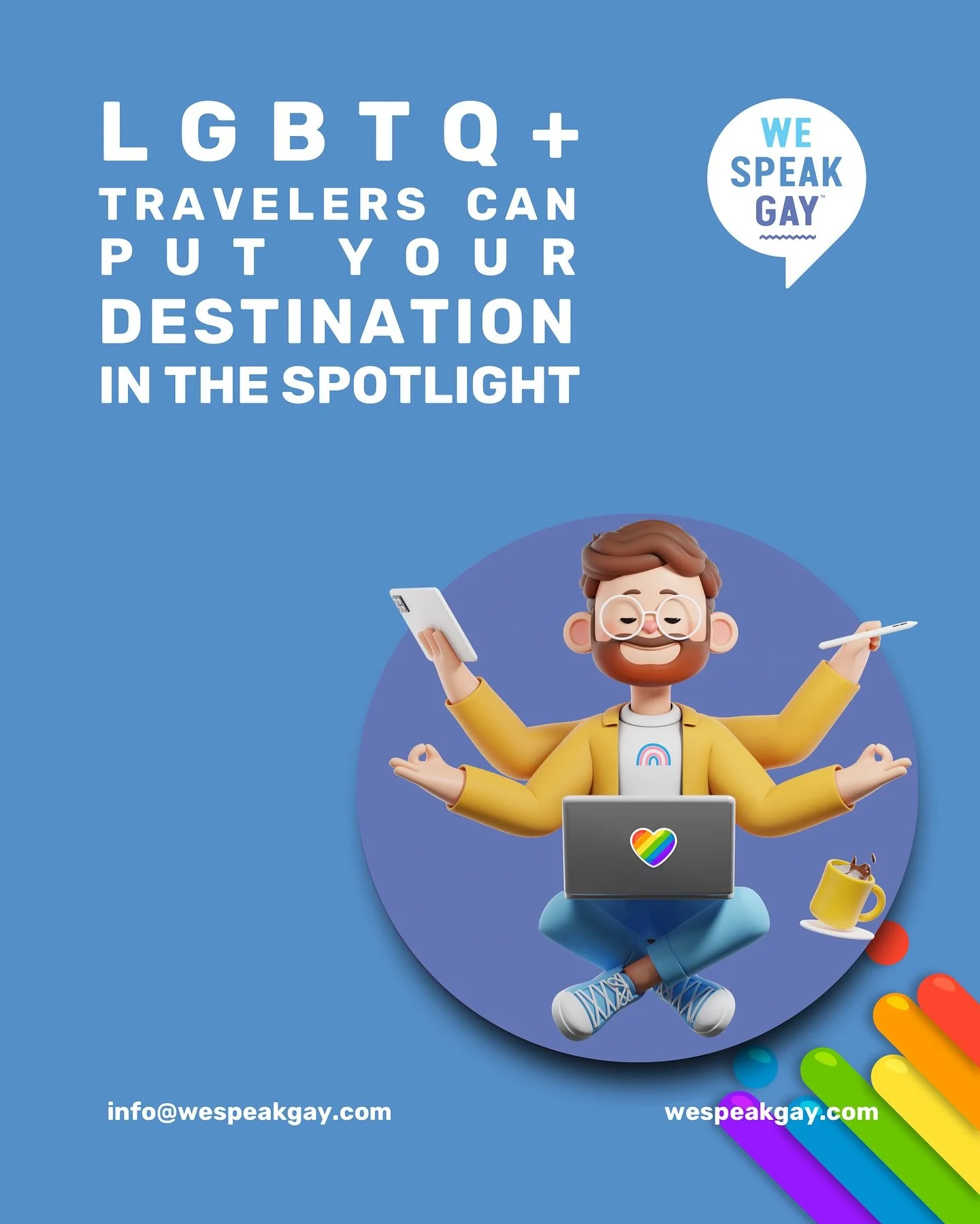 Why LGBTQ+ Travelers Can Put Your Destination in the Spotlight

LGBTQ+ tourism isn&rsquo;t just a trend&mdash;it&rsquo;s a game-changer. Millions of LGBTQ+ travelers explore the world every year, bringing not only economic benefits but also cultural 