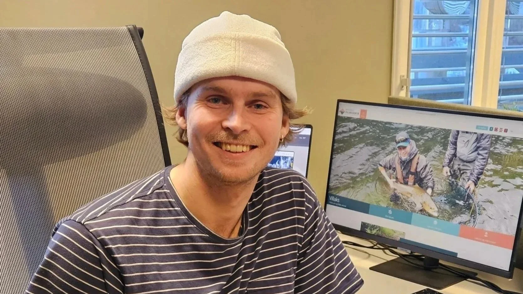 Say hello to student Fredrik!