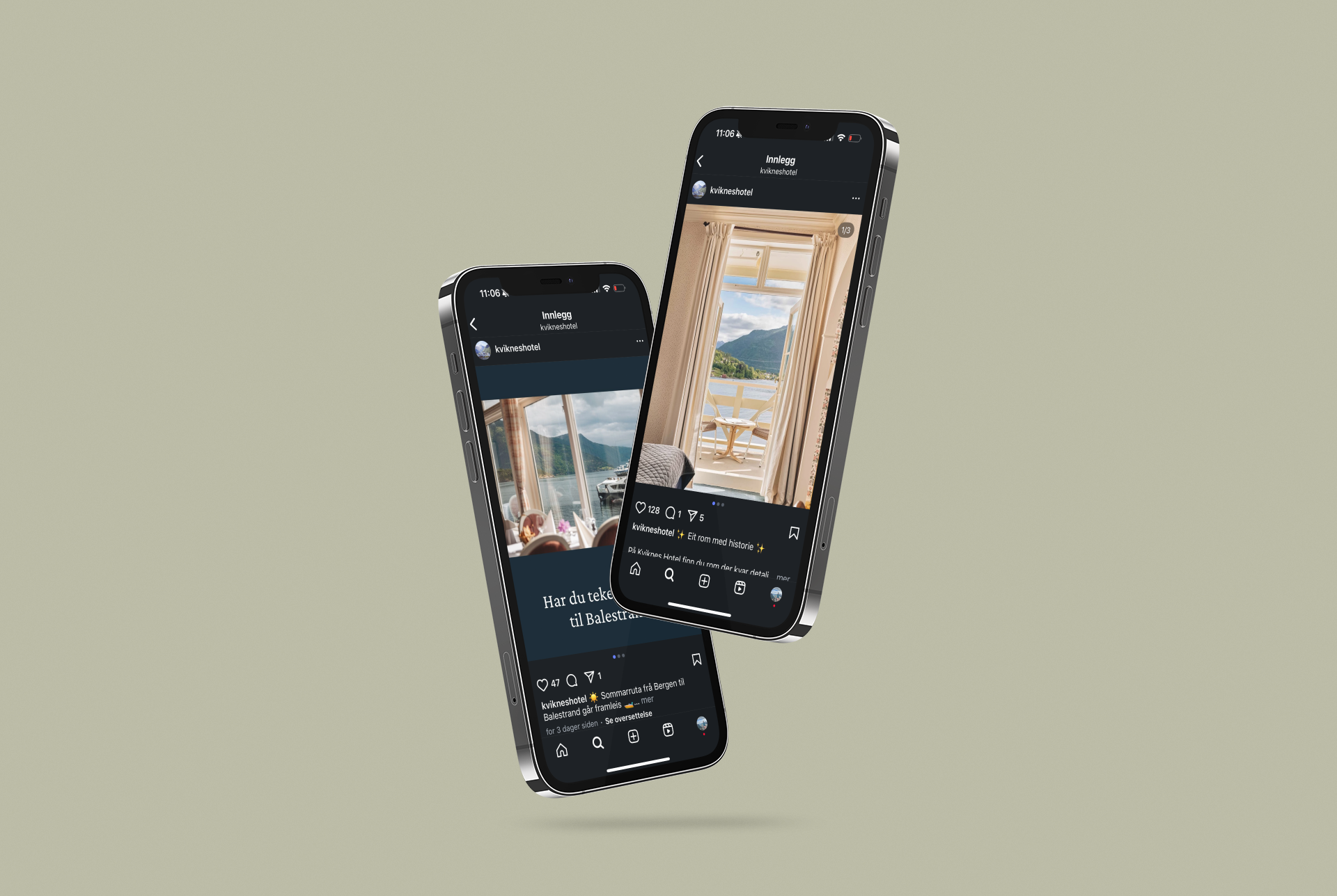 Finalist in the USA for Kviknes Hotel's digital storytelling