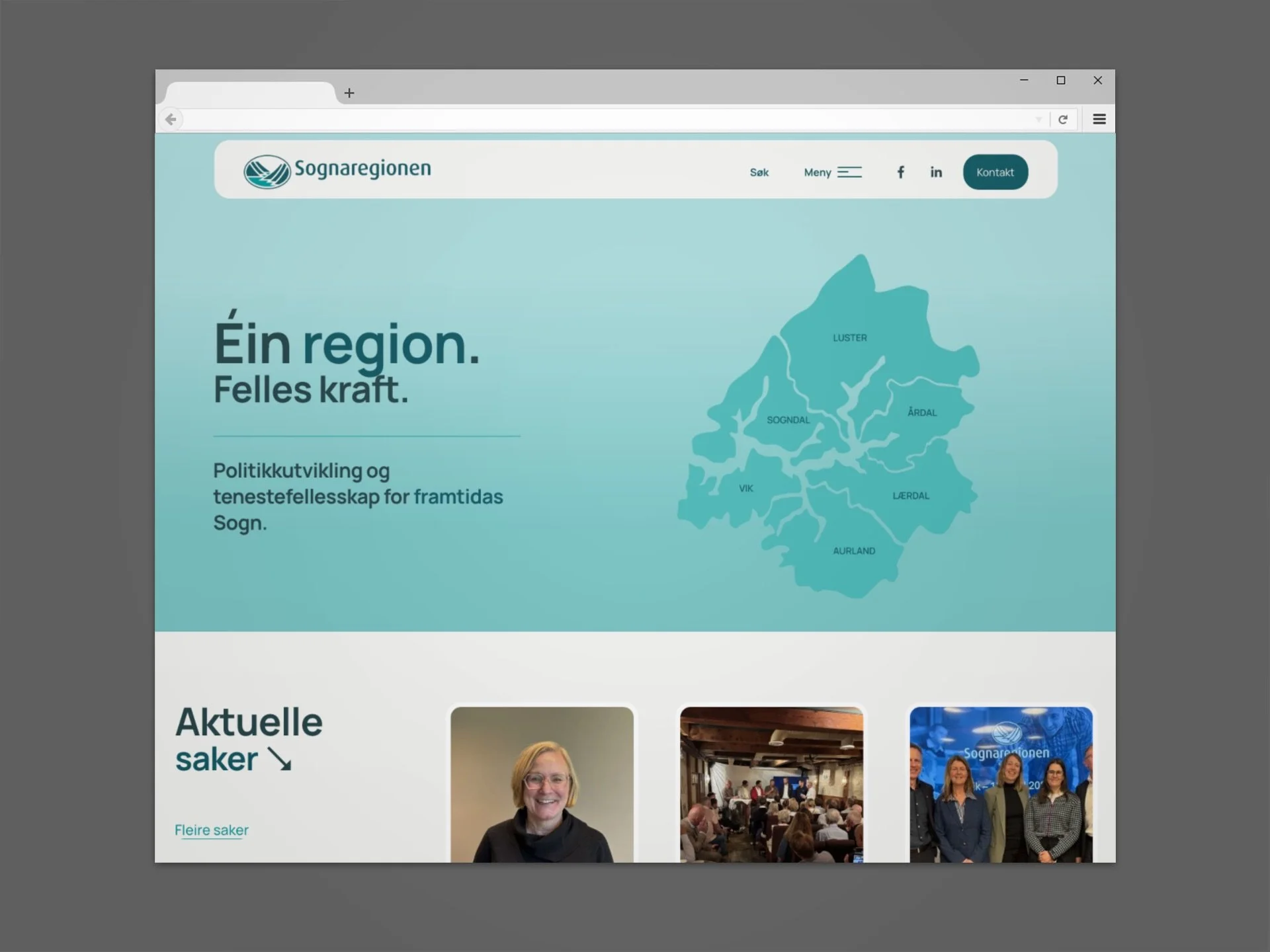 New website and clearer message for the Sogna region
