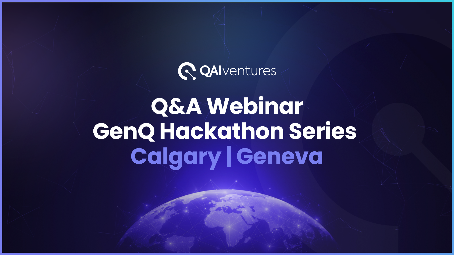 Q&A Webinar | GenQ Hackathon